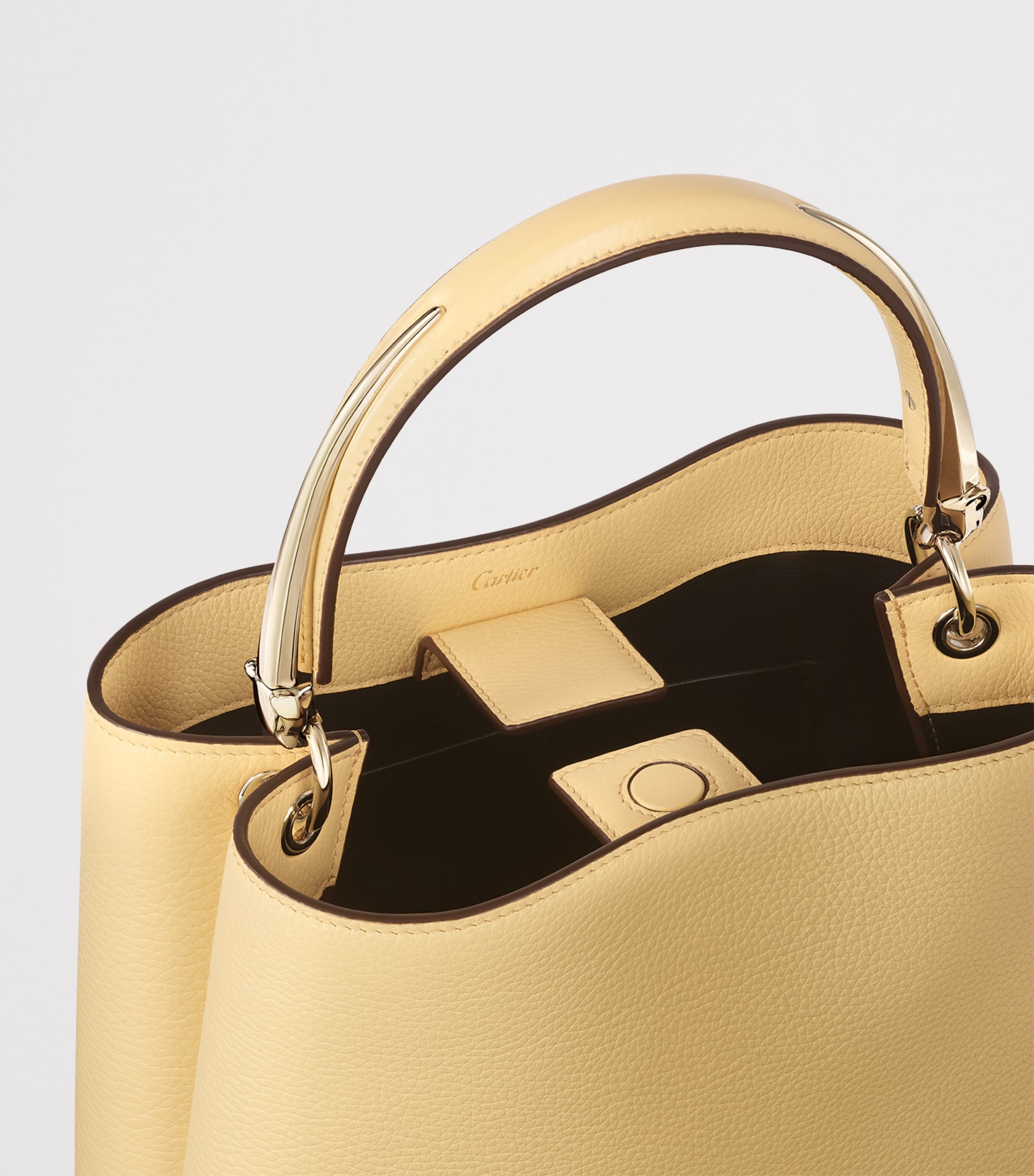 Small Panthère de Cartier Top-Handle Bag MIMOSA Image 3