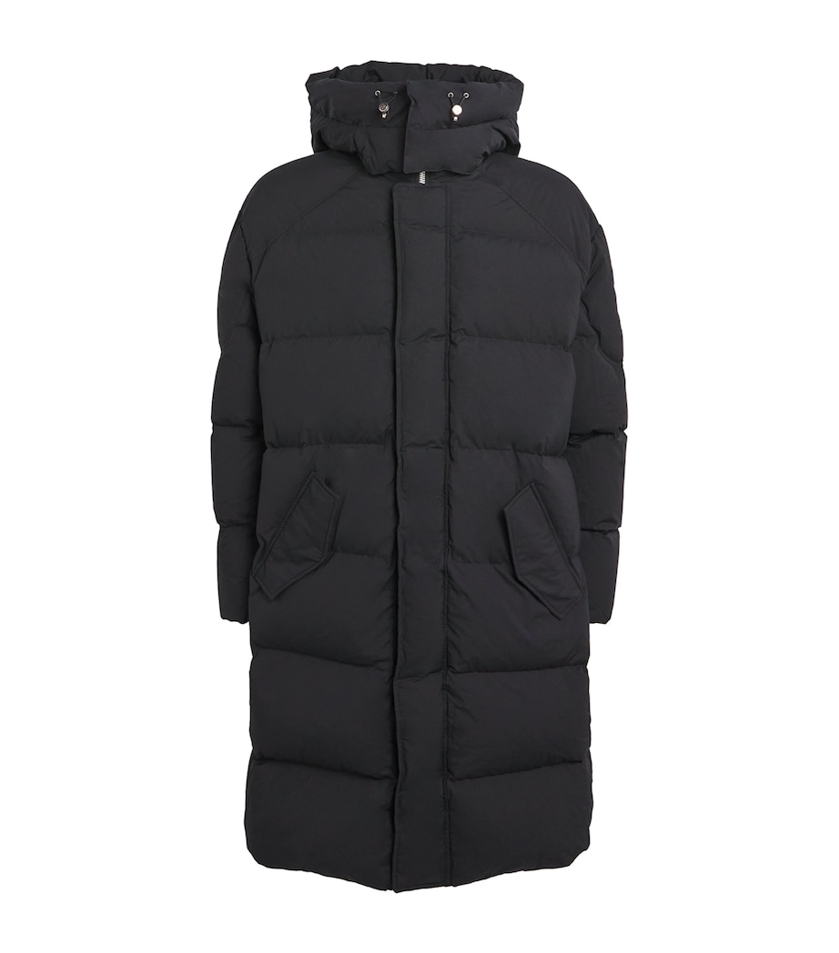 Everest Longline Puffer Coat BLACK - 292 Image 1