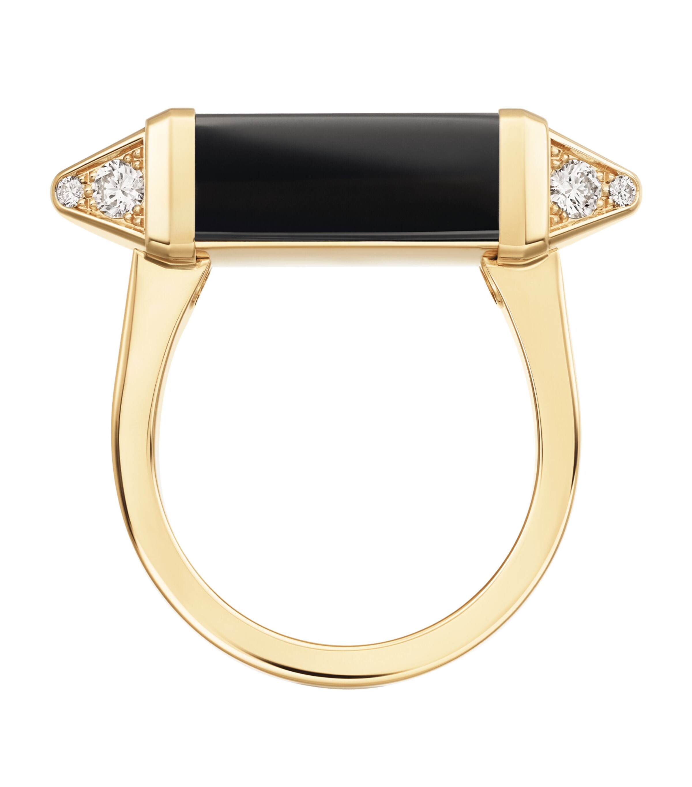 Yellow Gold, Diamond and Onyx Les Berlingots de Cartier Ring YELLOW GOLD Image 4