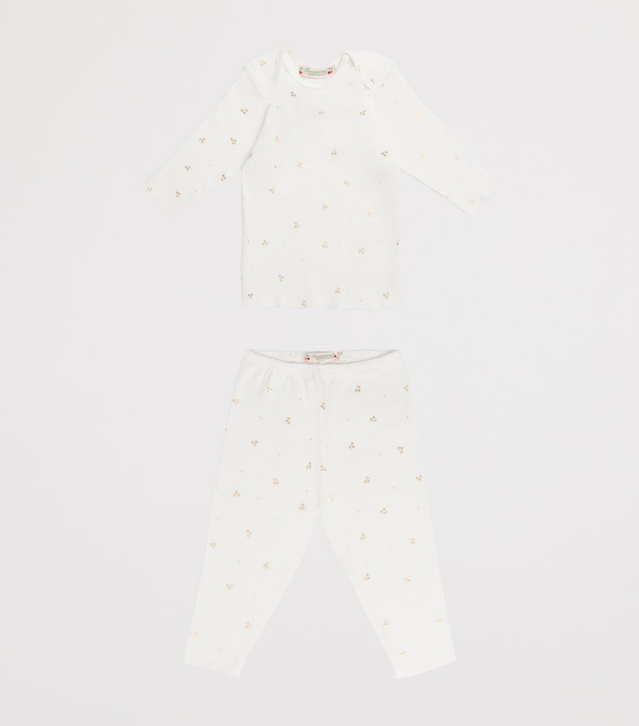 Cherry Print Pyjama Set (24 - 36 Months) IMP OR Image 5