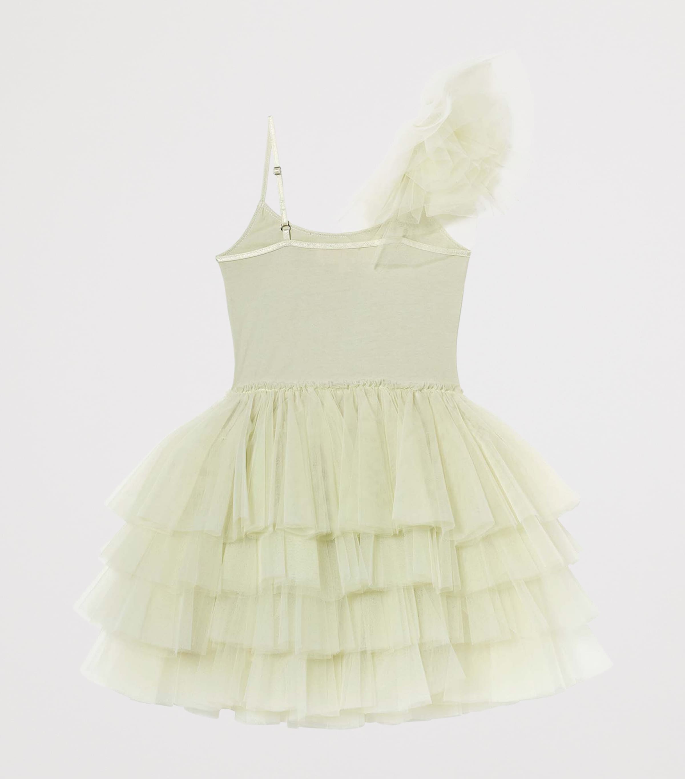 Tutu Du Monde Ruffled Marina Fleur Dress (2-11 Years) Fod Green Image 3
