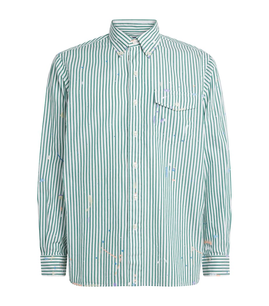 Cotton Paint Splatter Shirt MULTI Image 1