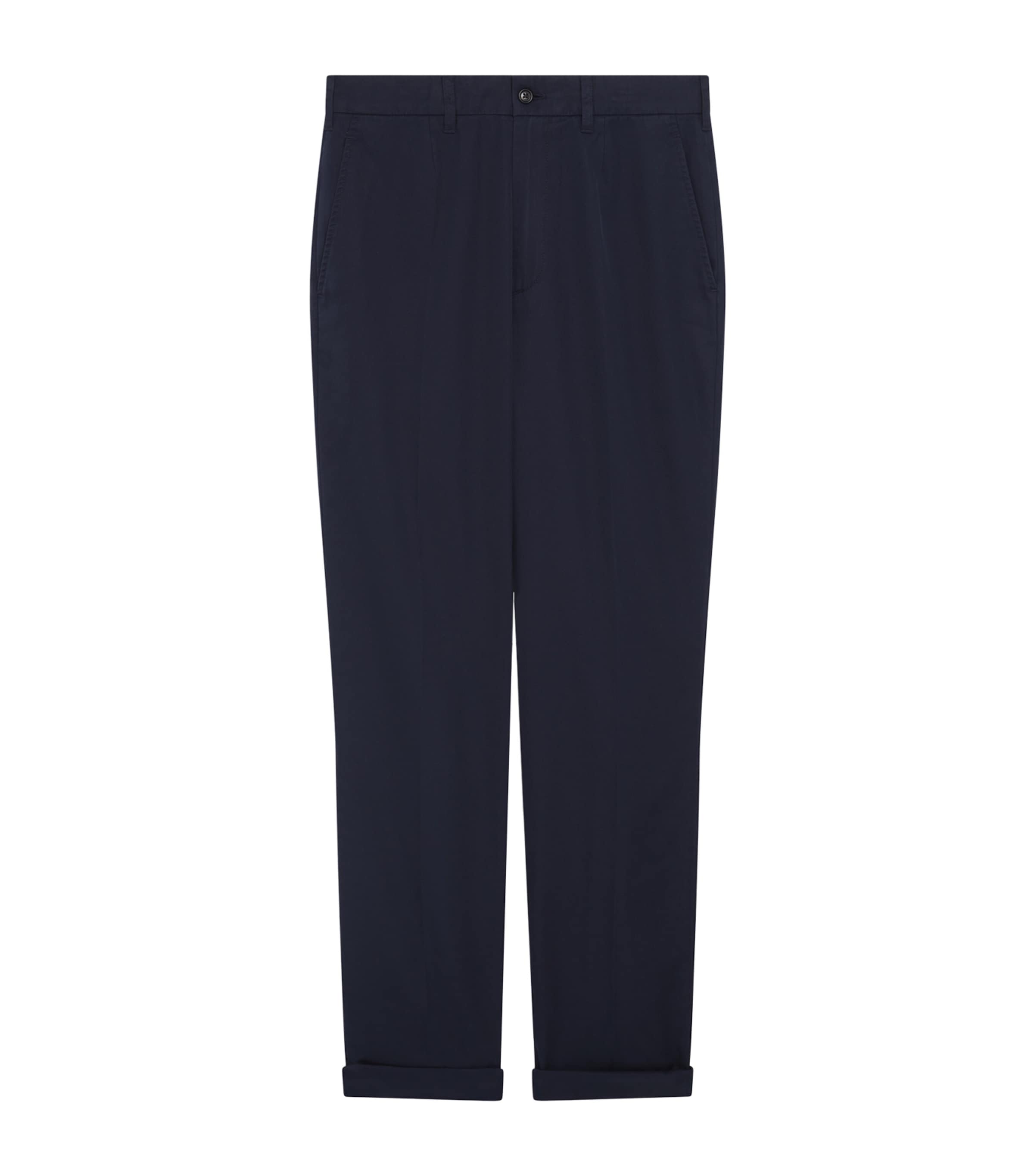 Cotton Gabardine Chinos 410NAVY Image 1