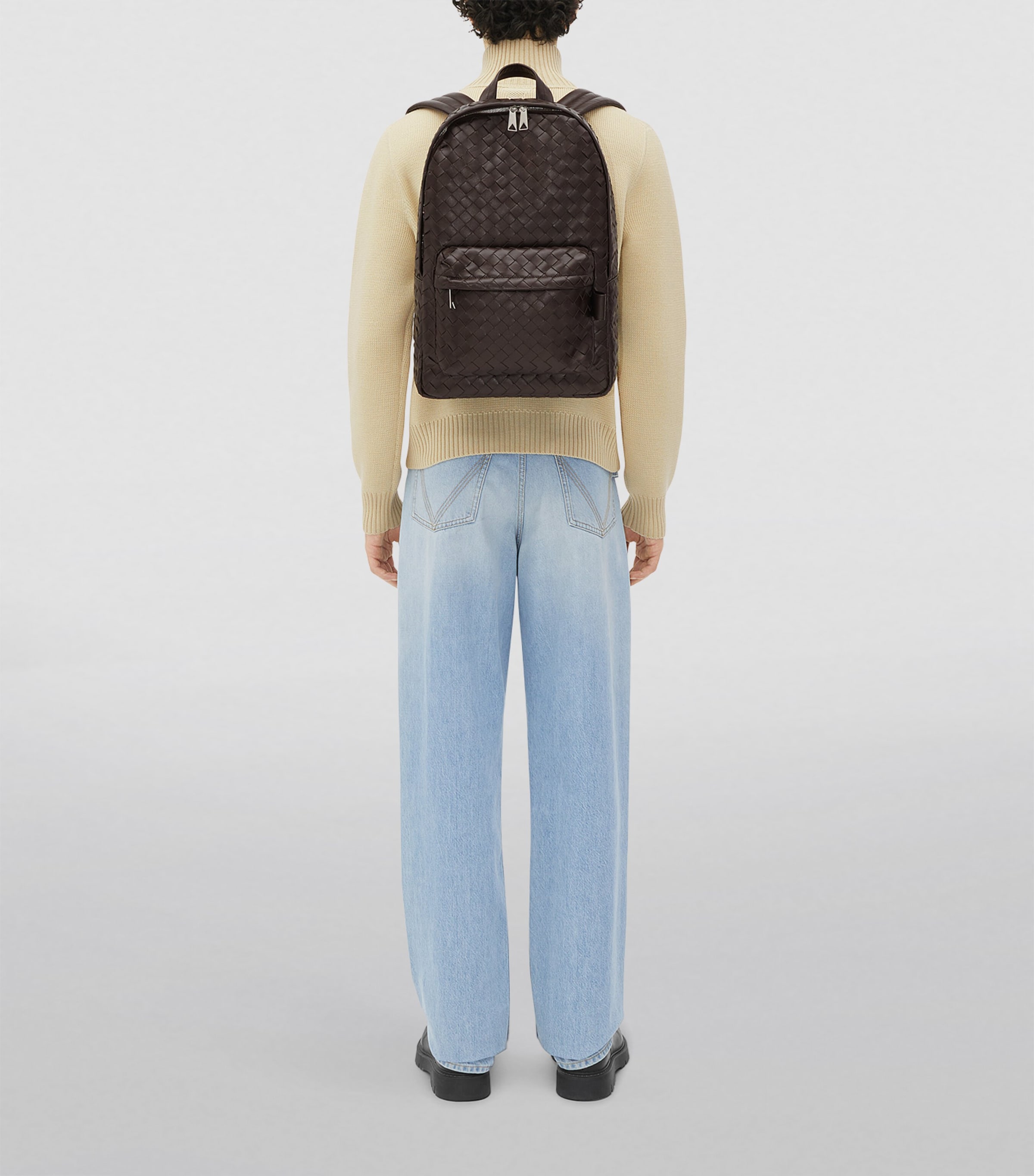 Calfskin Intrecciato Backpack 2145 Image 4