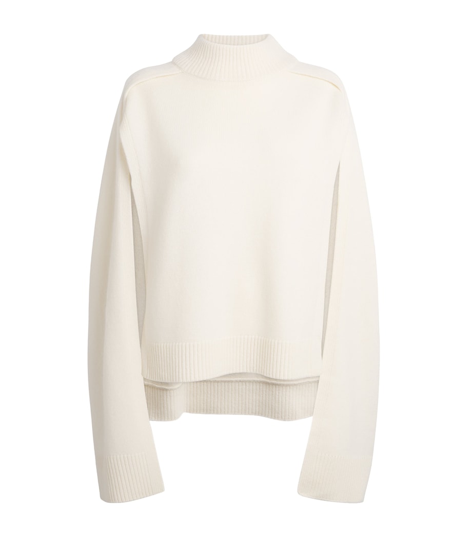 Source Unknown Womens Wool Cape Noa Sweater Iv Image 1