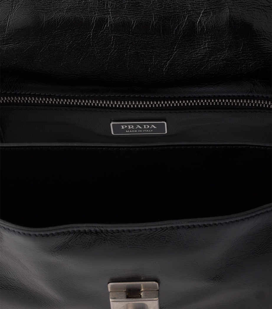 Medium Leather Shoulder Bag F0002 Image 4