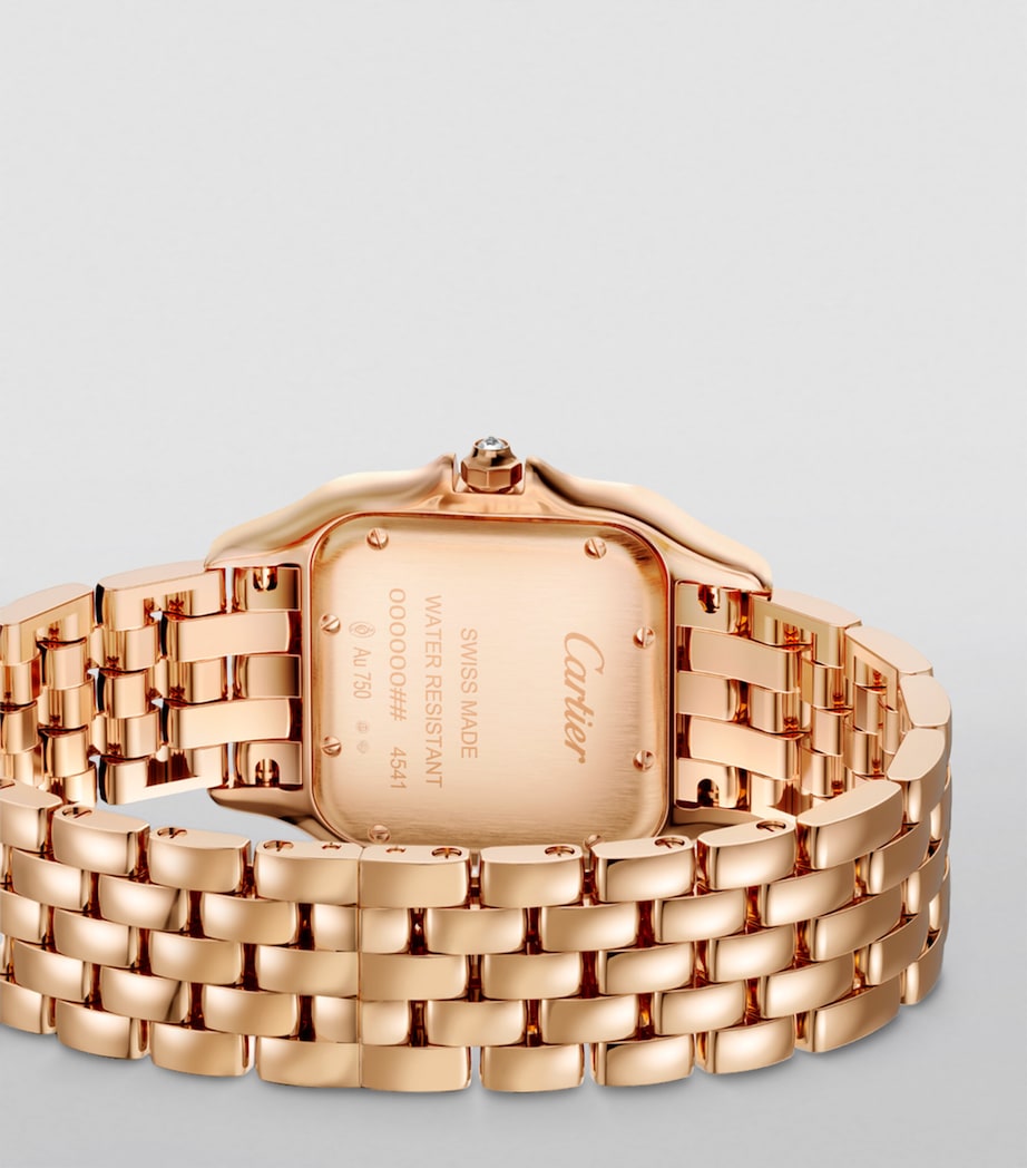 Cartier Medium Rose Gold and Diamond Panthère de Cartier Watch 26.7mm Rose Gold Image 3