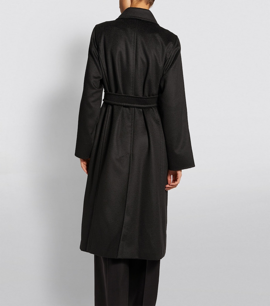 Manuela Belted Coat BLACK Image 4