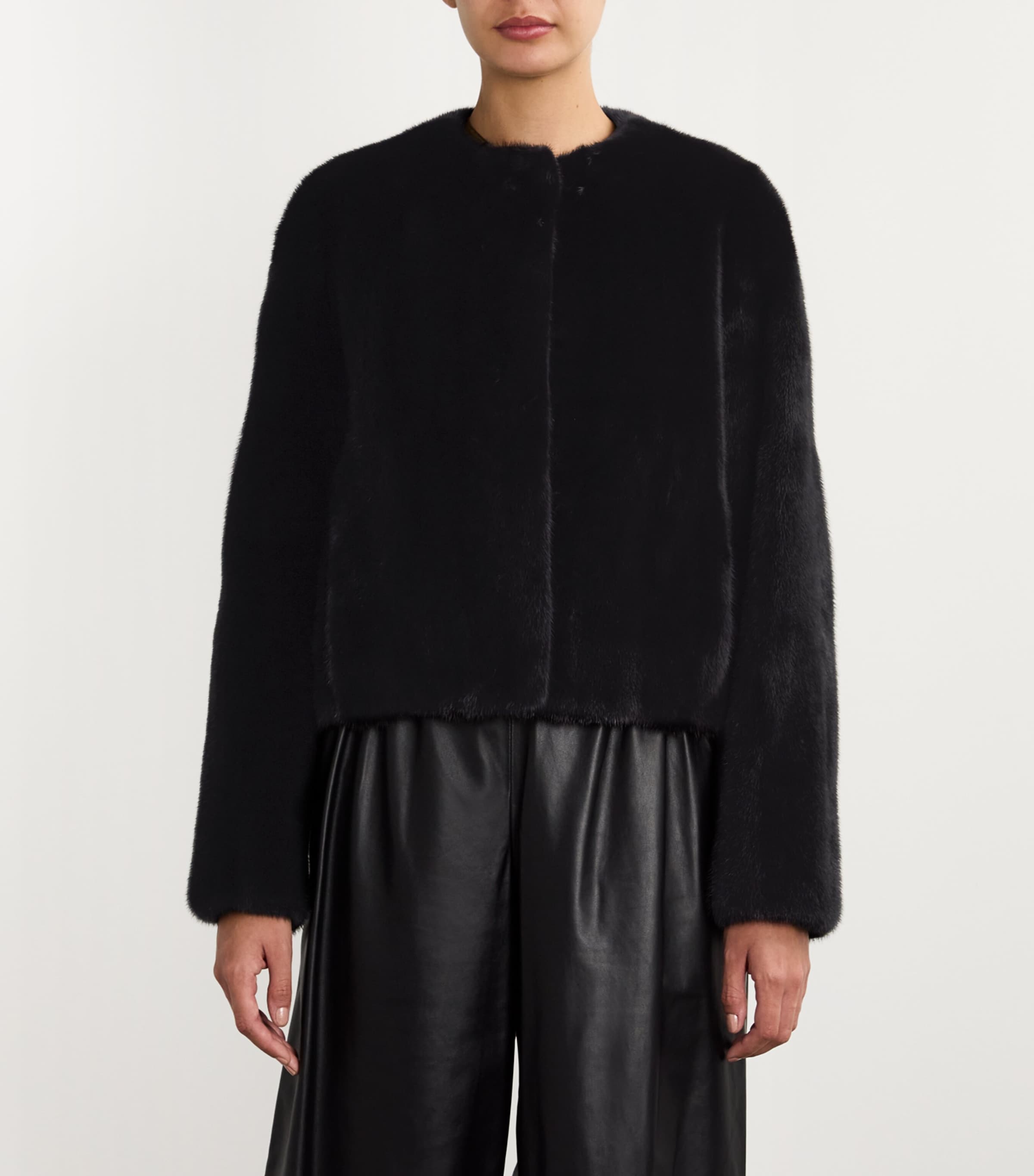 Long-Haired Mink Jacket C99 Image 3