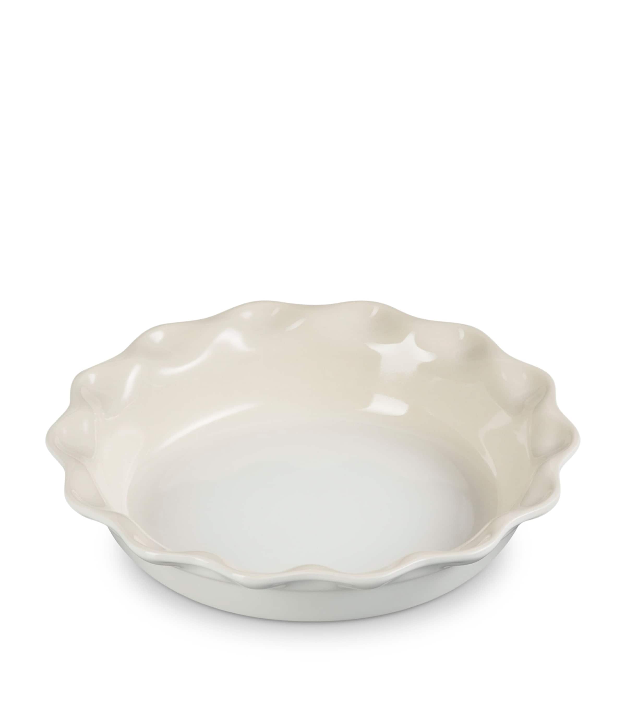 Le Creuset Stoneware Pie Dish (23cm) Meringue Image 2