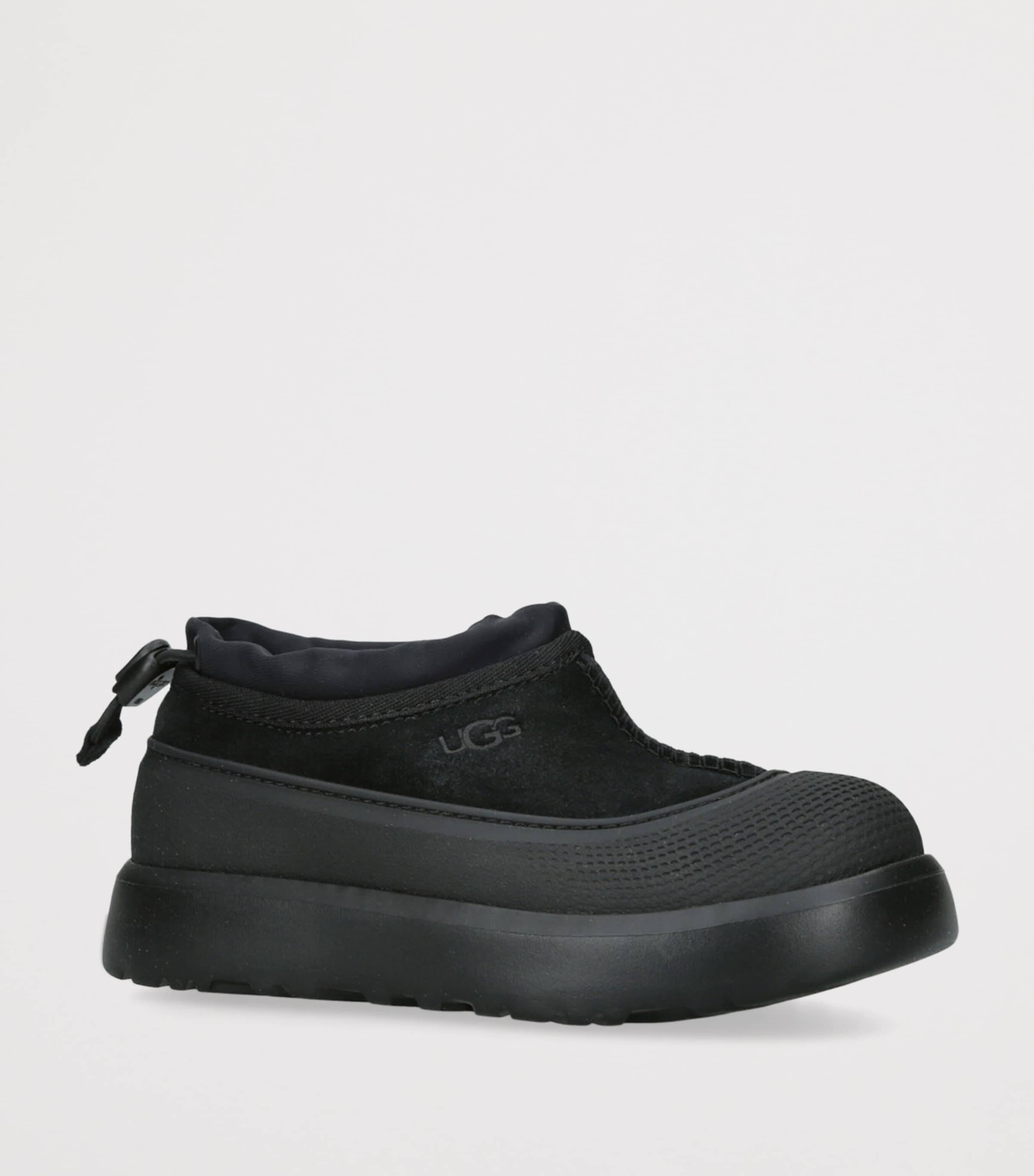 Suede Tasman Weather Hybrid Slippers BLACK Image 3