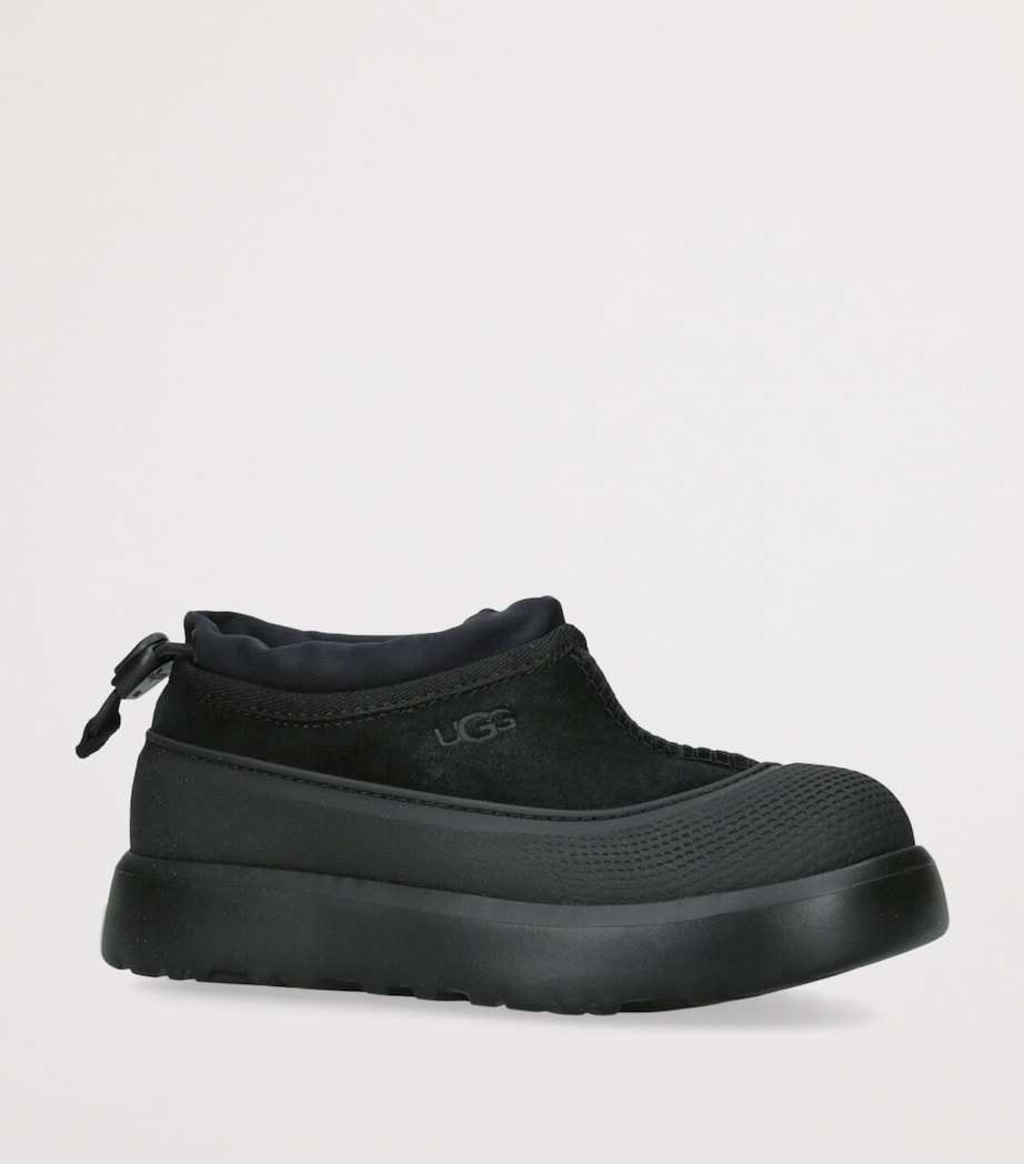 Suede Tasman Weather Hybrid Slippers BLACK Image 3