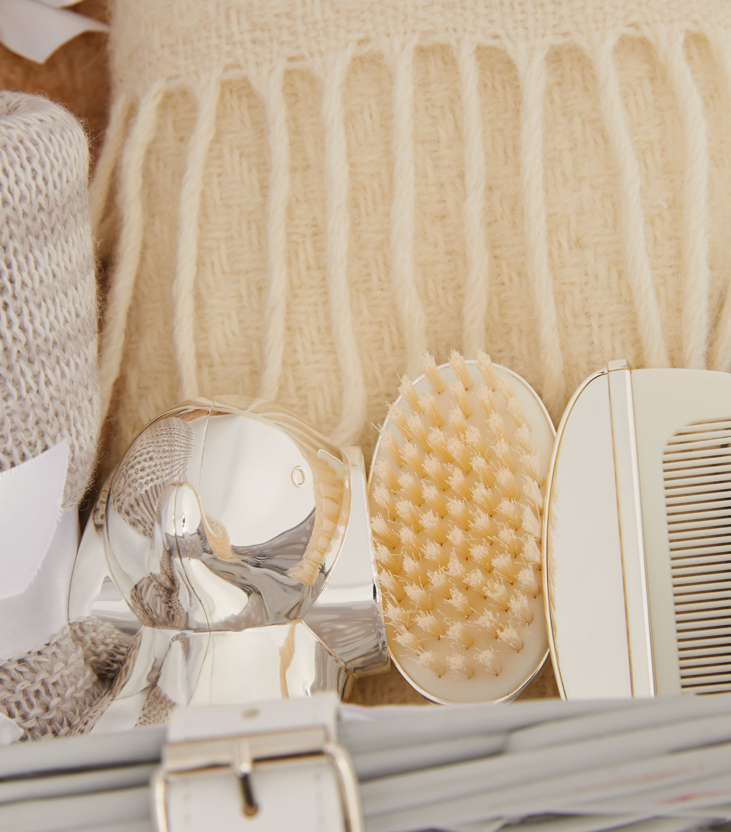 Large Goodie Two Shoes Hamper GREY Image 4