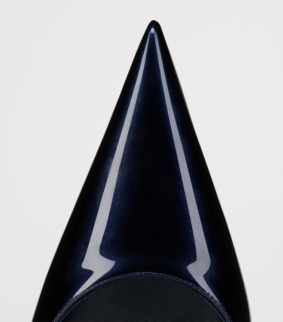 Kate Max Sling Patent Leather Pumps 100 V198 Image 4