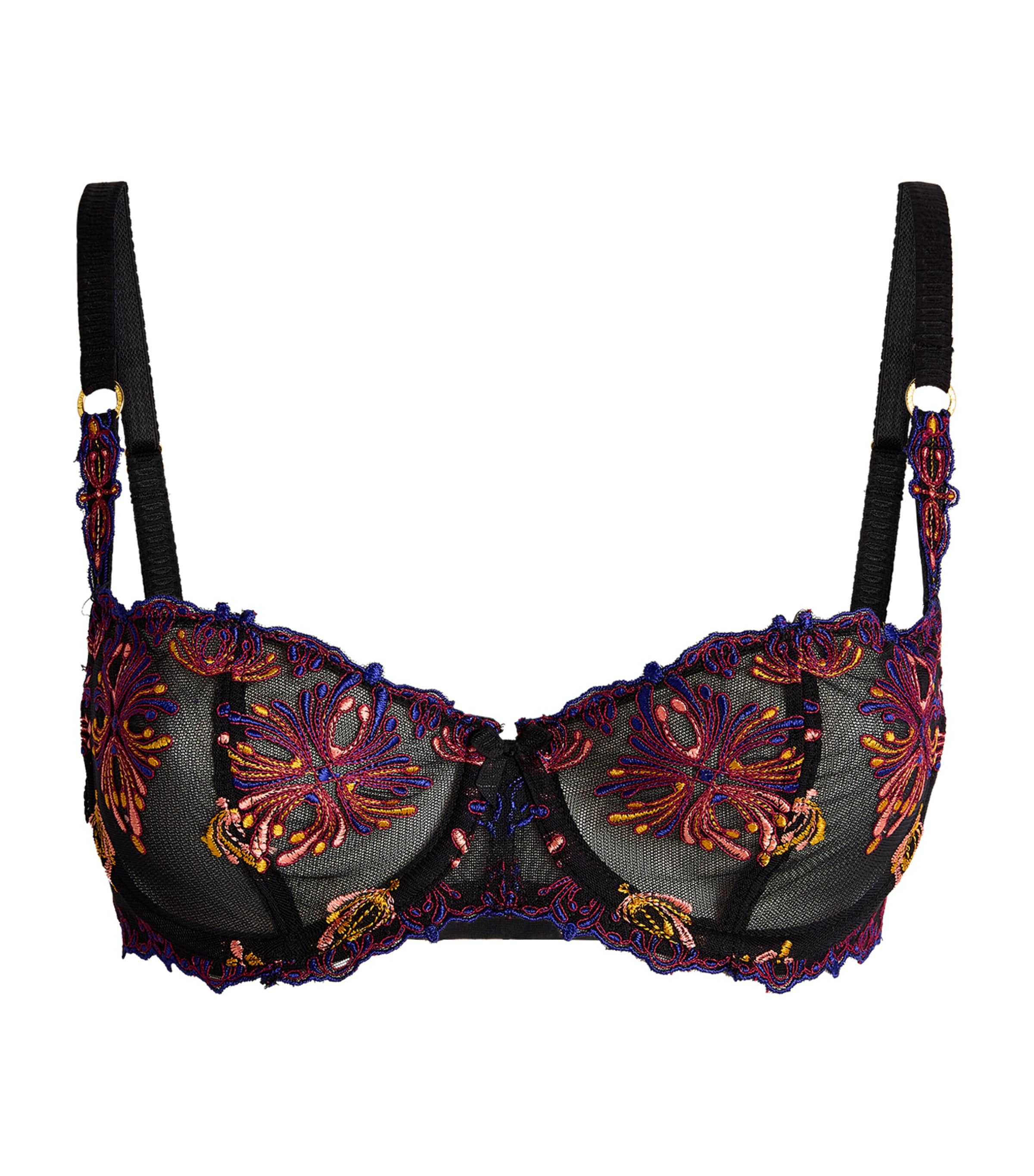 Chantelle Champs Elysees Balconette Bra In Black