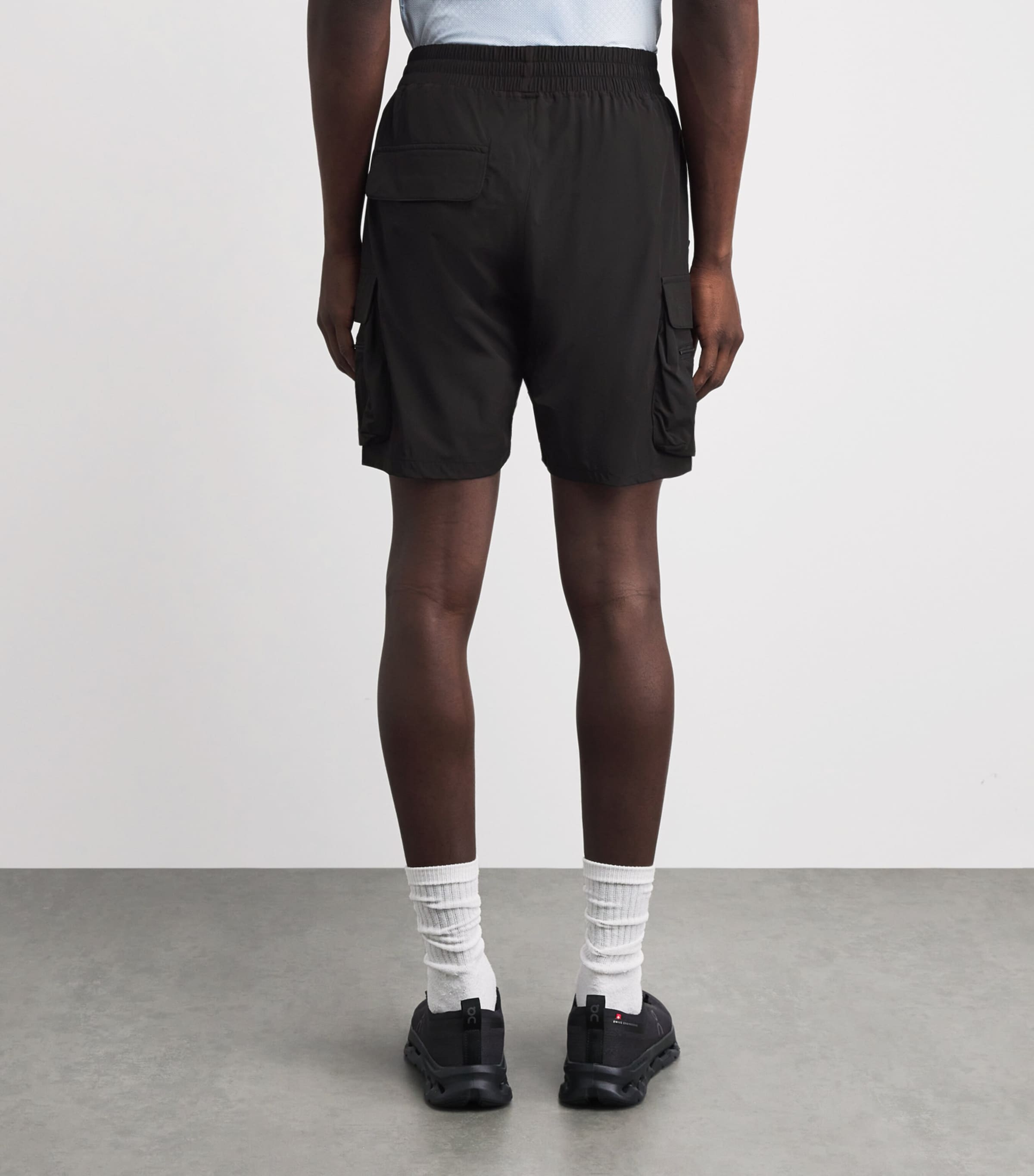 Represent 247 Mens 247 Cargo Shorts Dusky Navy Image 5