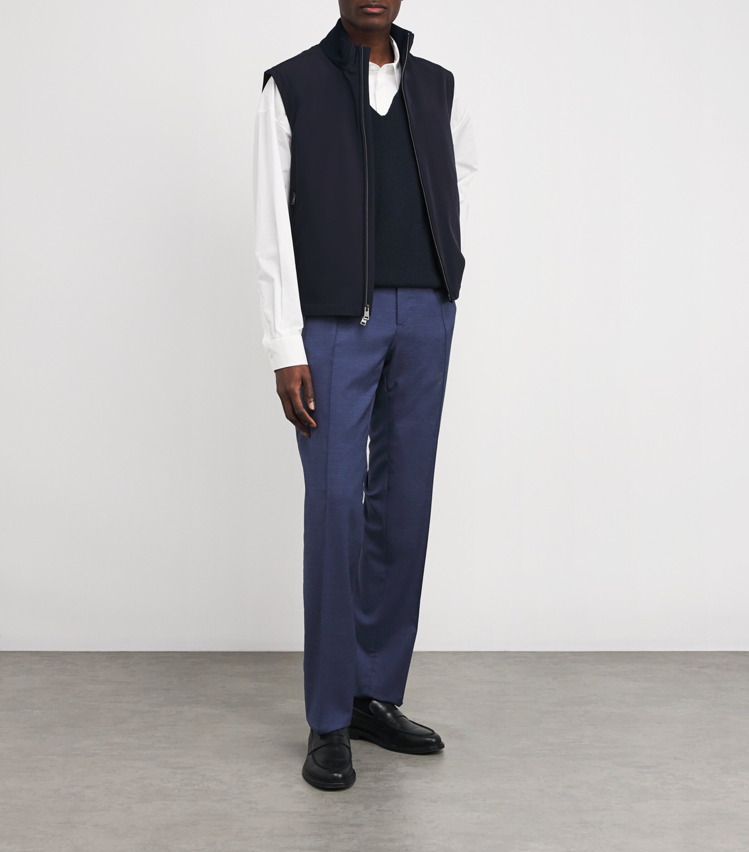 Stretch Jeffries Gilet CLASSIC CHAIRMAN NAV Image 2