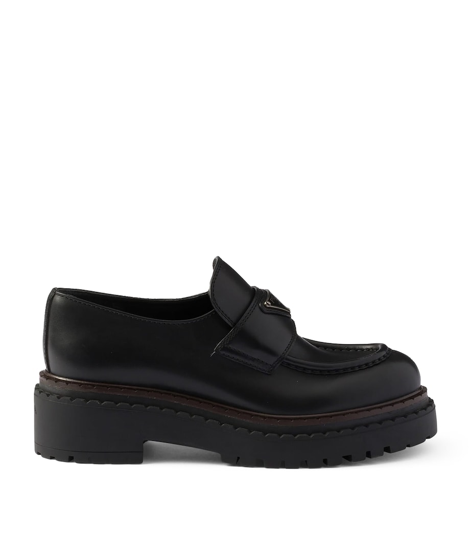Prada Leather Loafers 55 Image 1