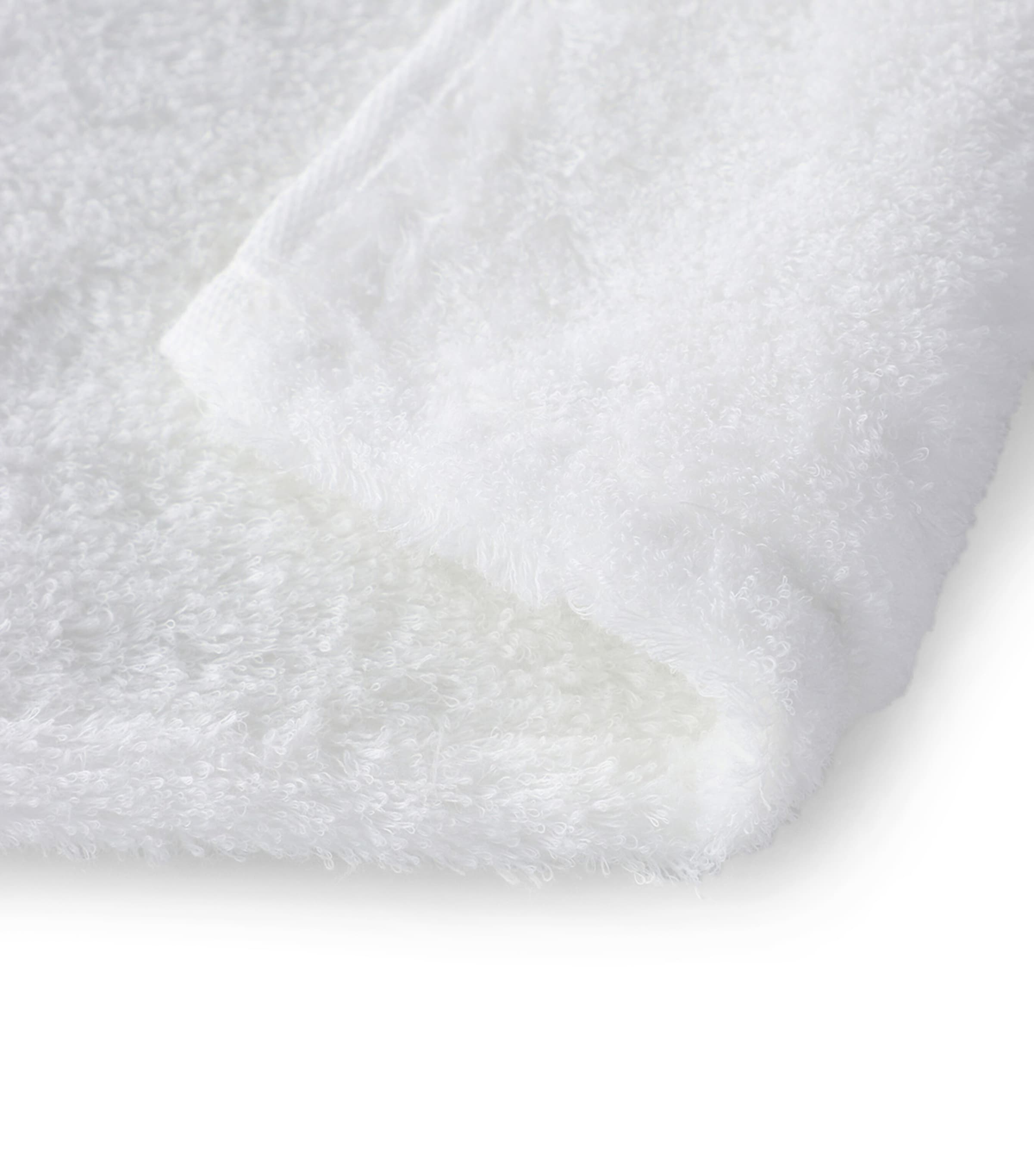 Cotton Superior Facecloth (35cm x 85cm) WHITE Image 4