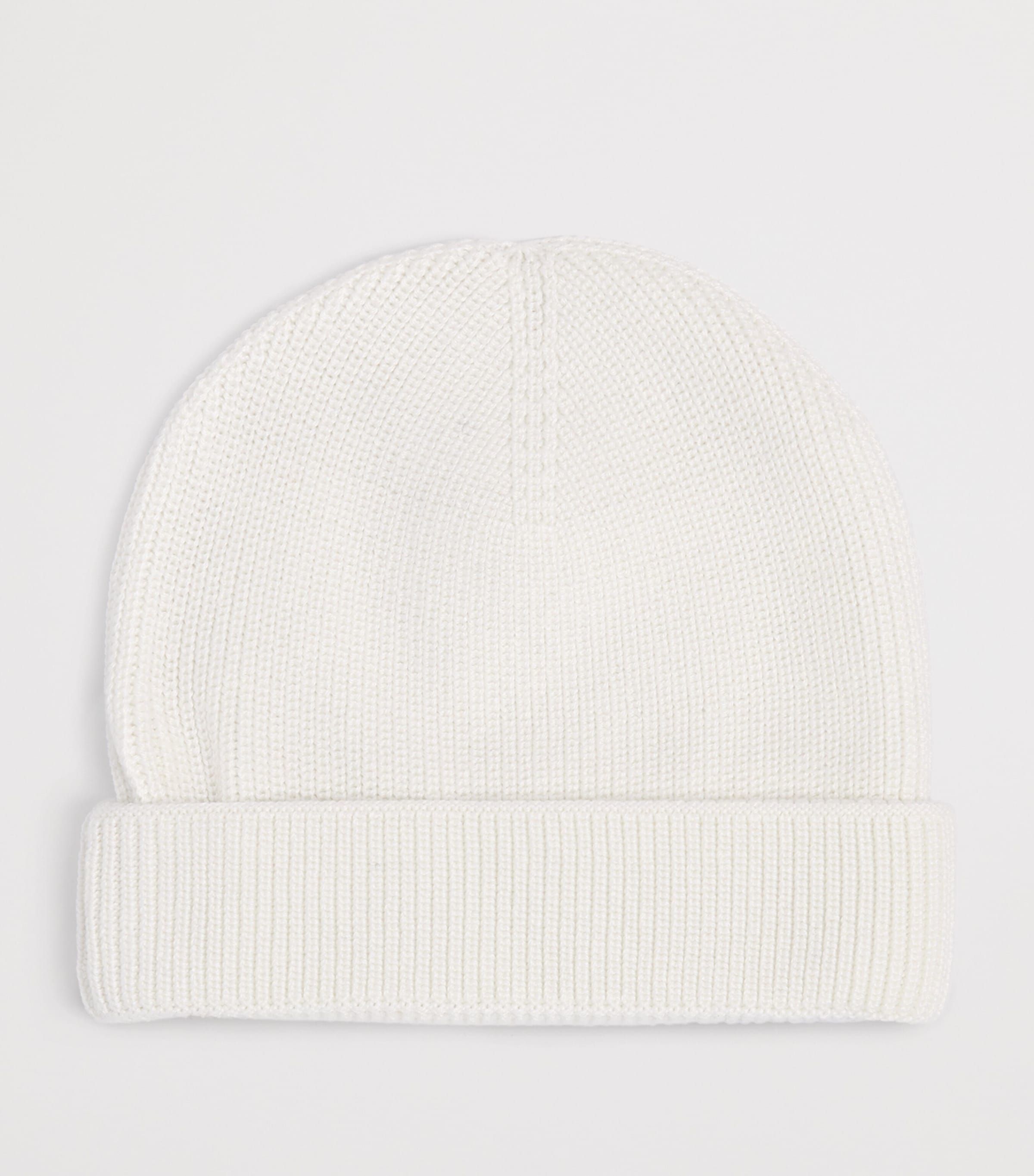 Teddy & Minou Knitted Beanie (1-24 Months) Milk Image 2