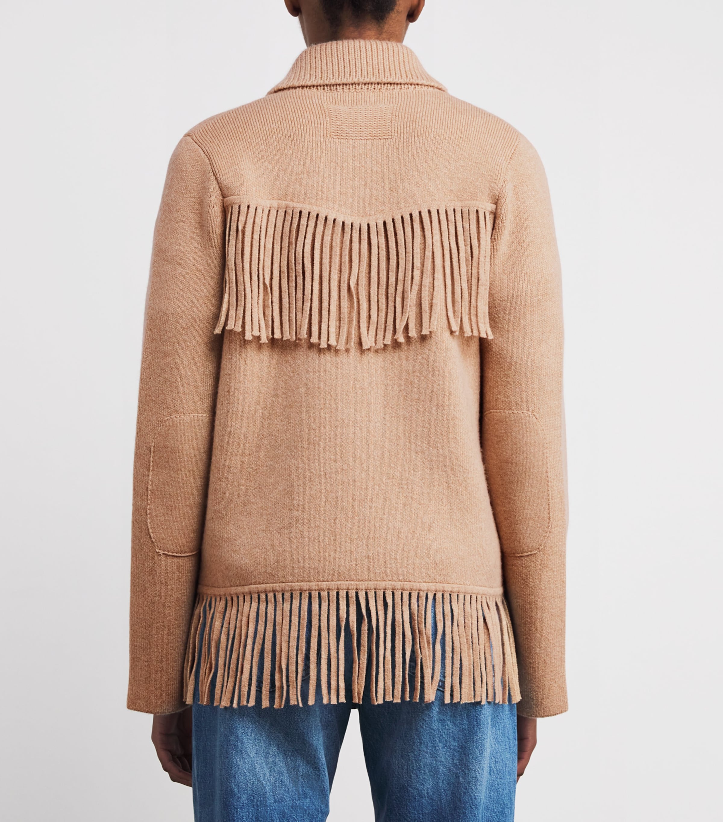 Wool-Cashmere Fringe Jacket DUNE Image 4