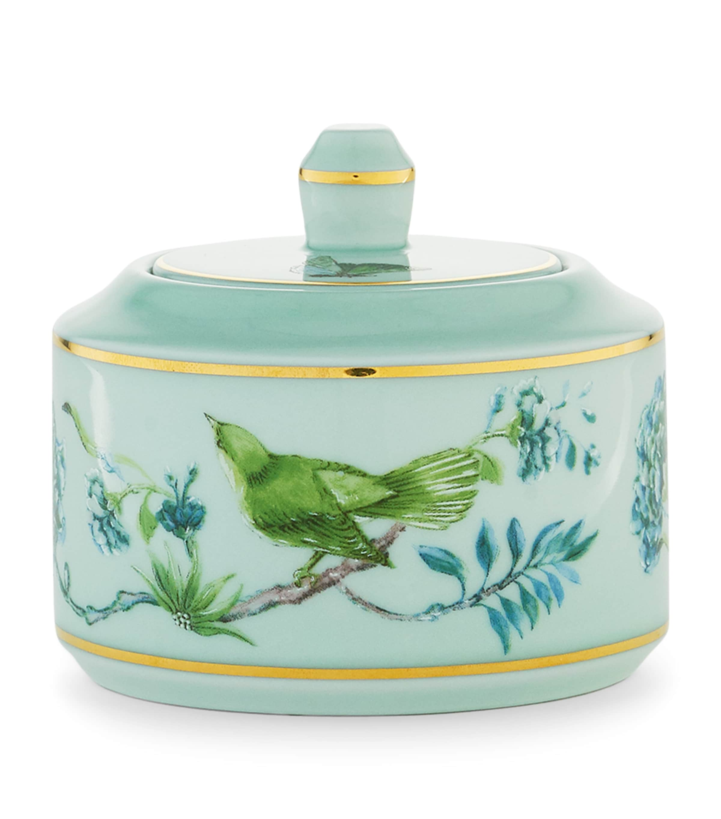 Aquazzura Secret Garden Sugar Bowl In Green