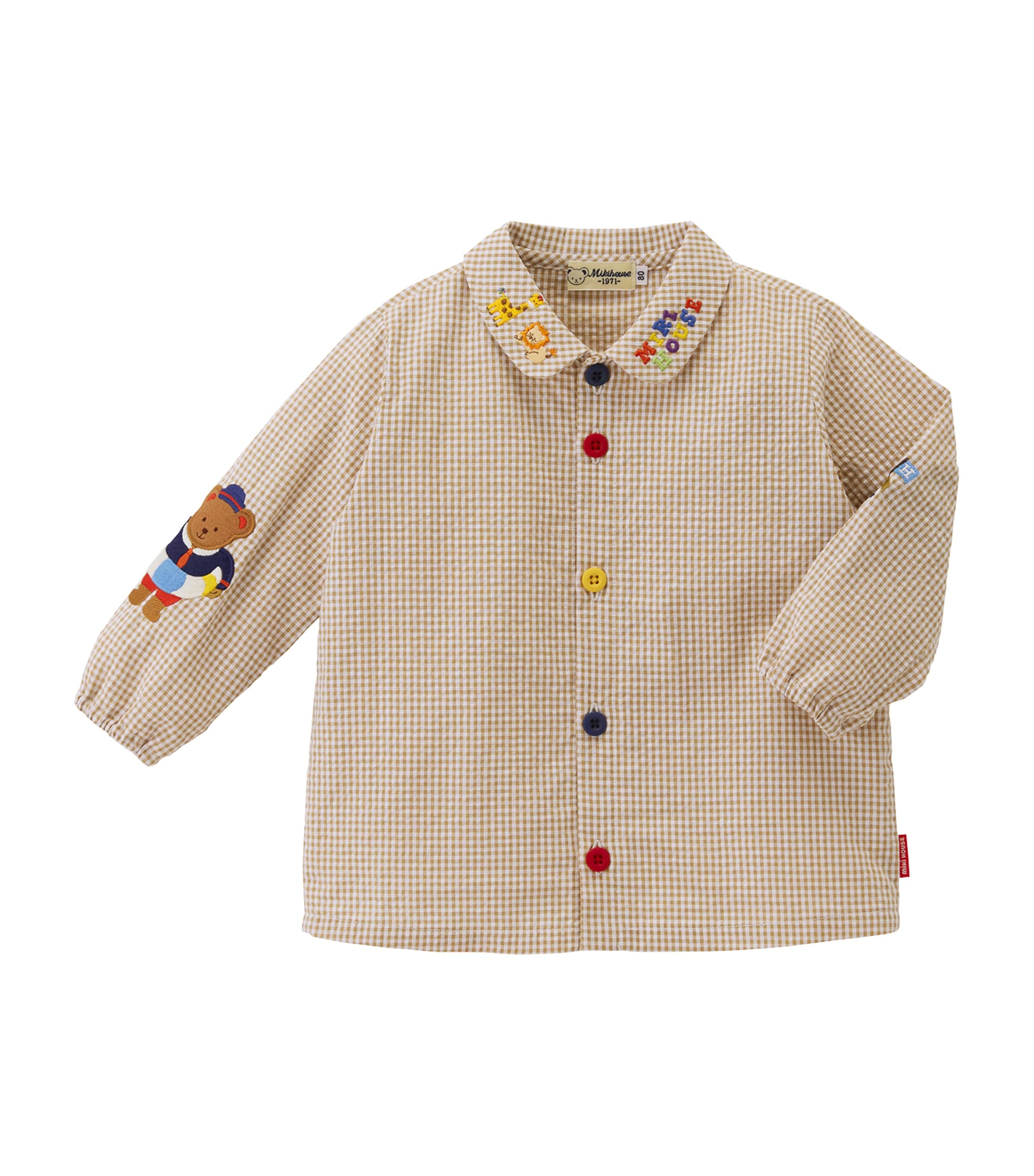 Cotton Gingham Shirt (2-5 Years) 11 Image 1