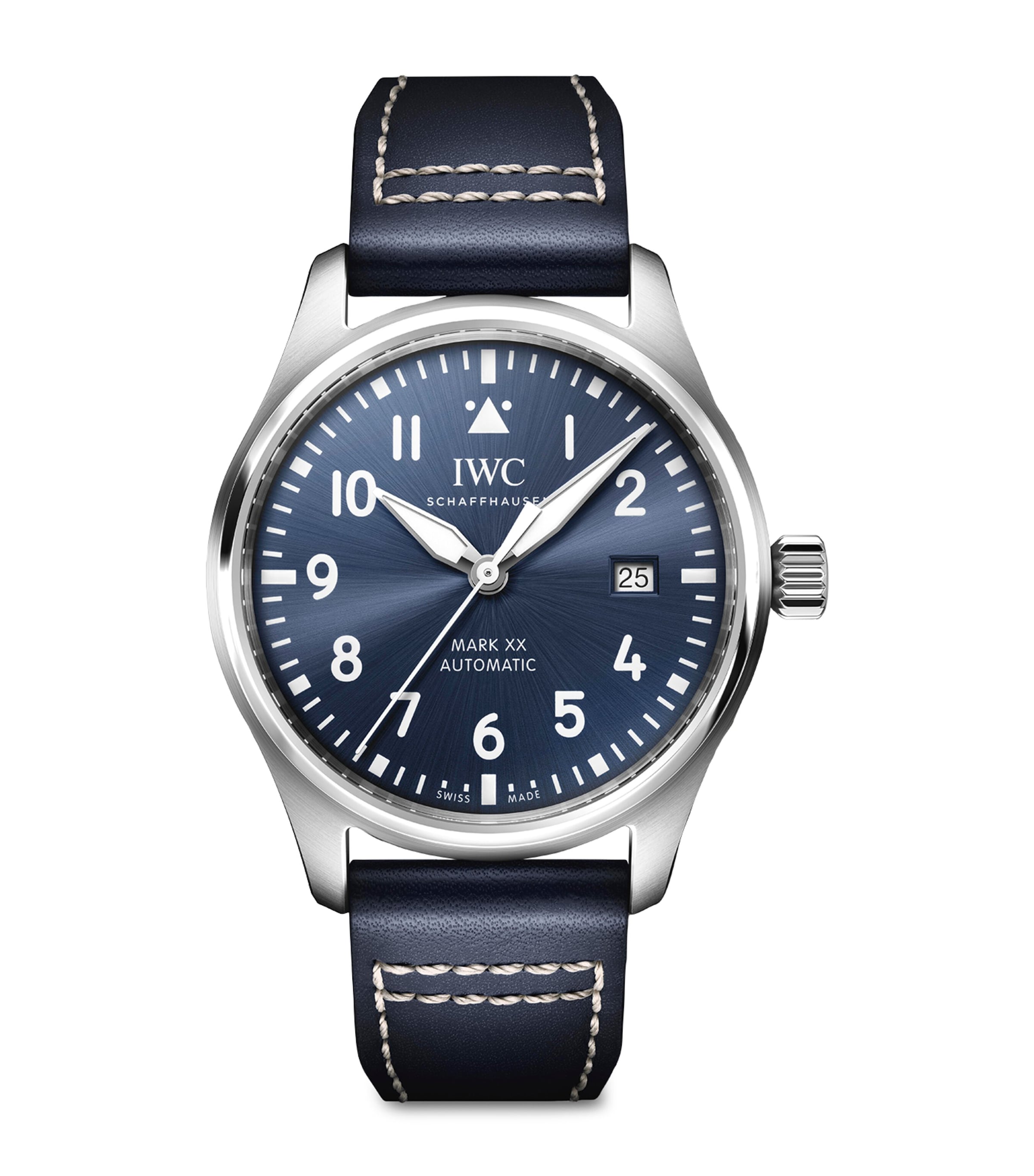 IWC Schaffhausen Stainless Steel Pilot's Watch Mark XX 40mm | Fine Watches | Mens Fine Watches | Pilot Watches