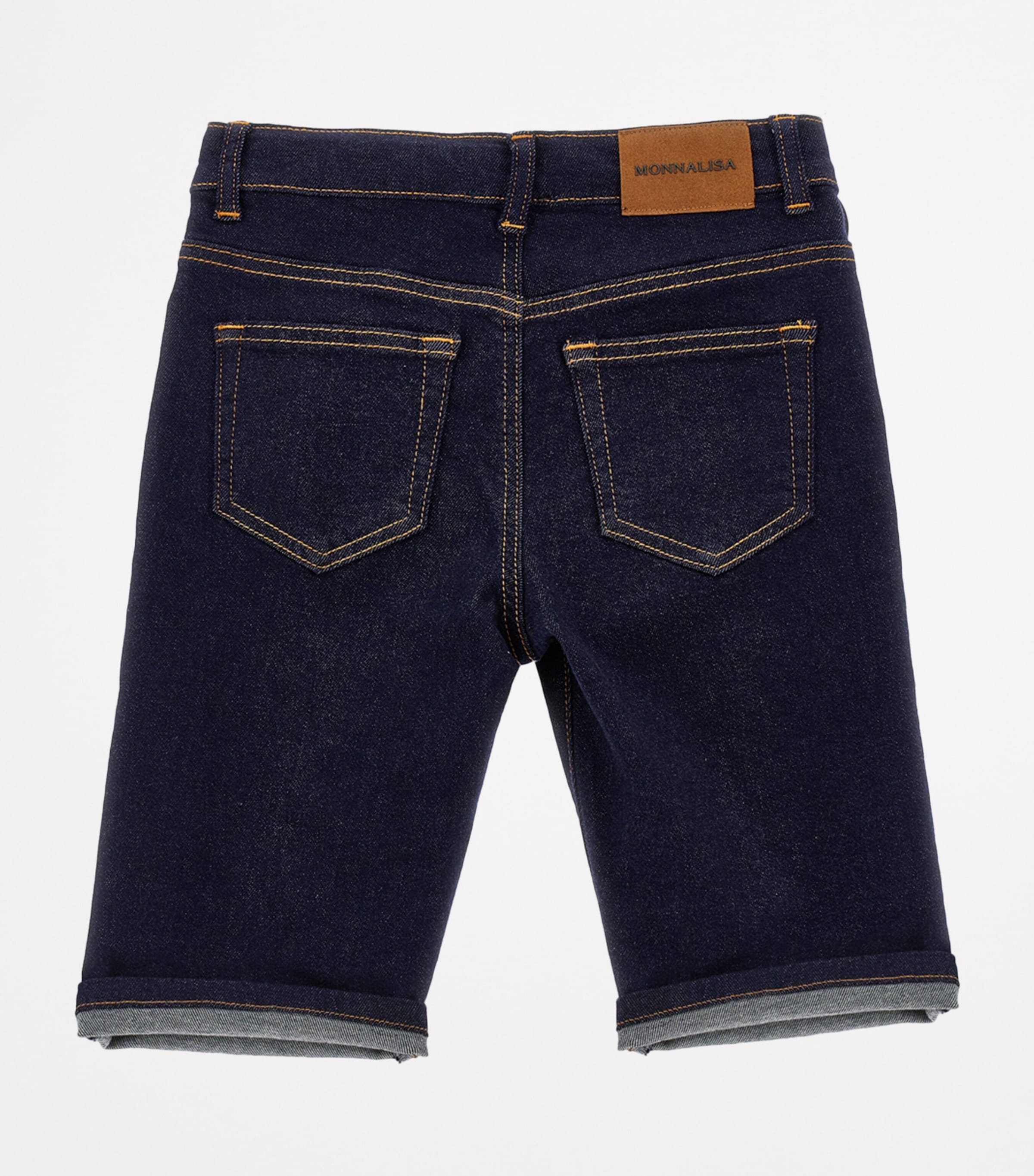 Denim Bermuda Shorts (2-12 Years) BLU NAVY Image 2