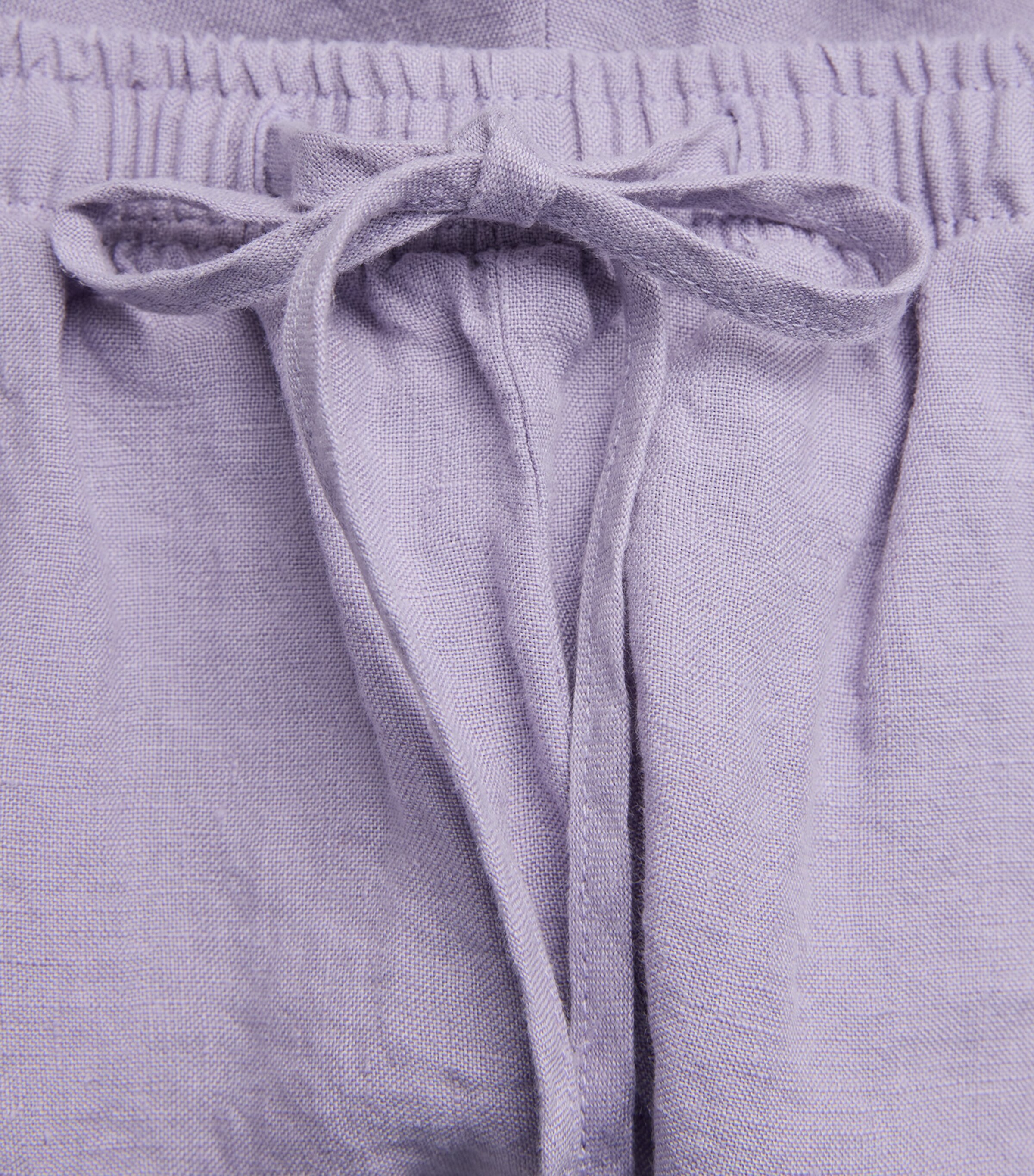 Linen Oakley Shorts HEATHER MIST Image 5
