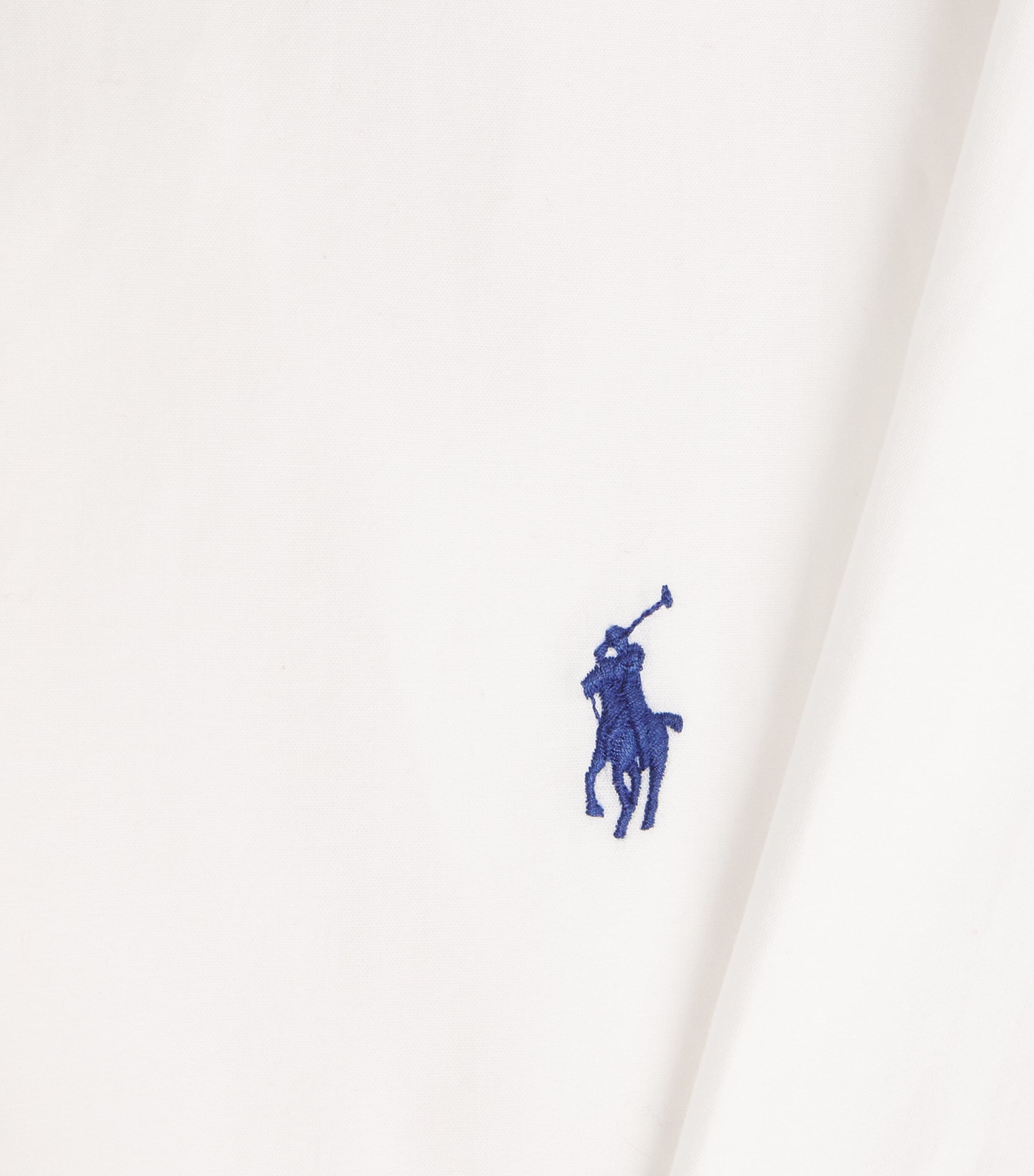 Polo Ralph Lauren Mens Poplin Custom Fit Shirt White Image 5
