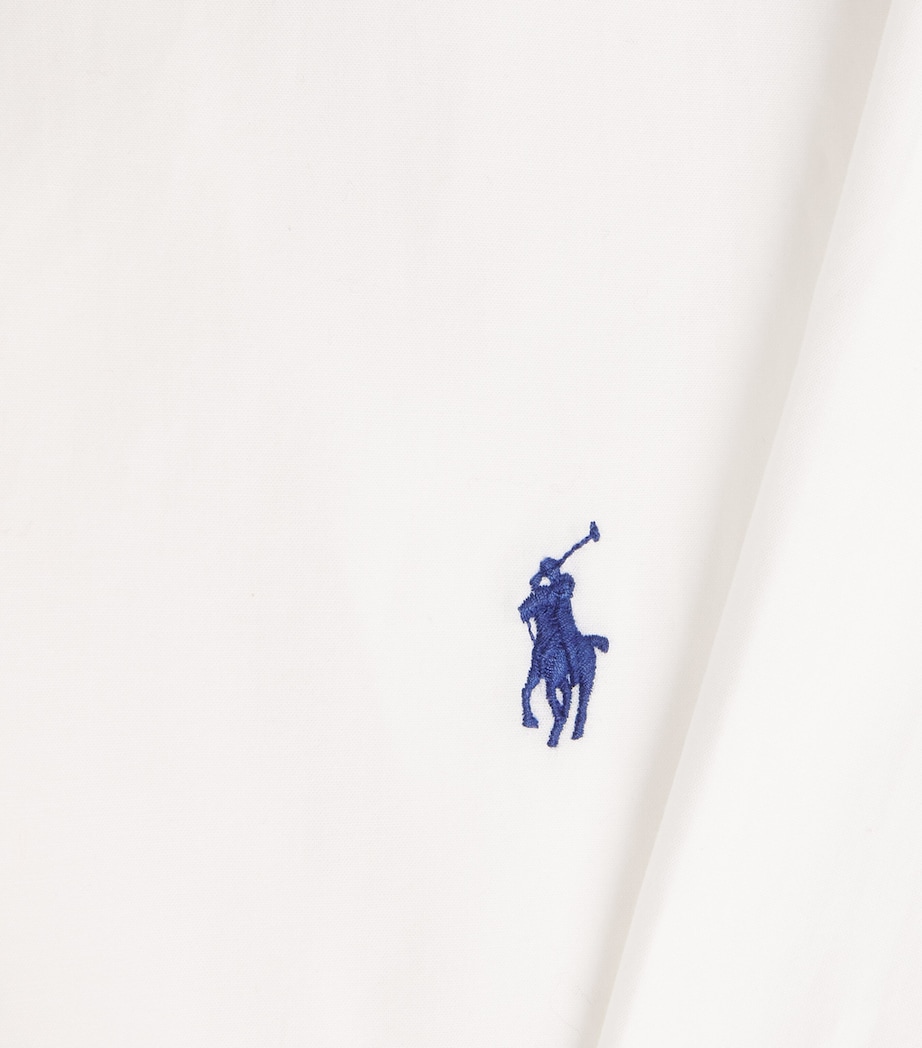 Polo Ralph Lauren Mens Poplin Custom Fit Shirt White Image 5