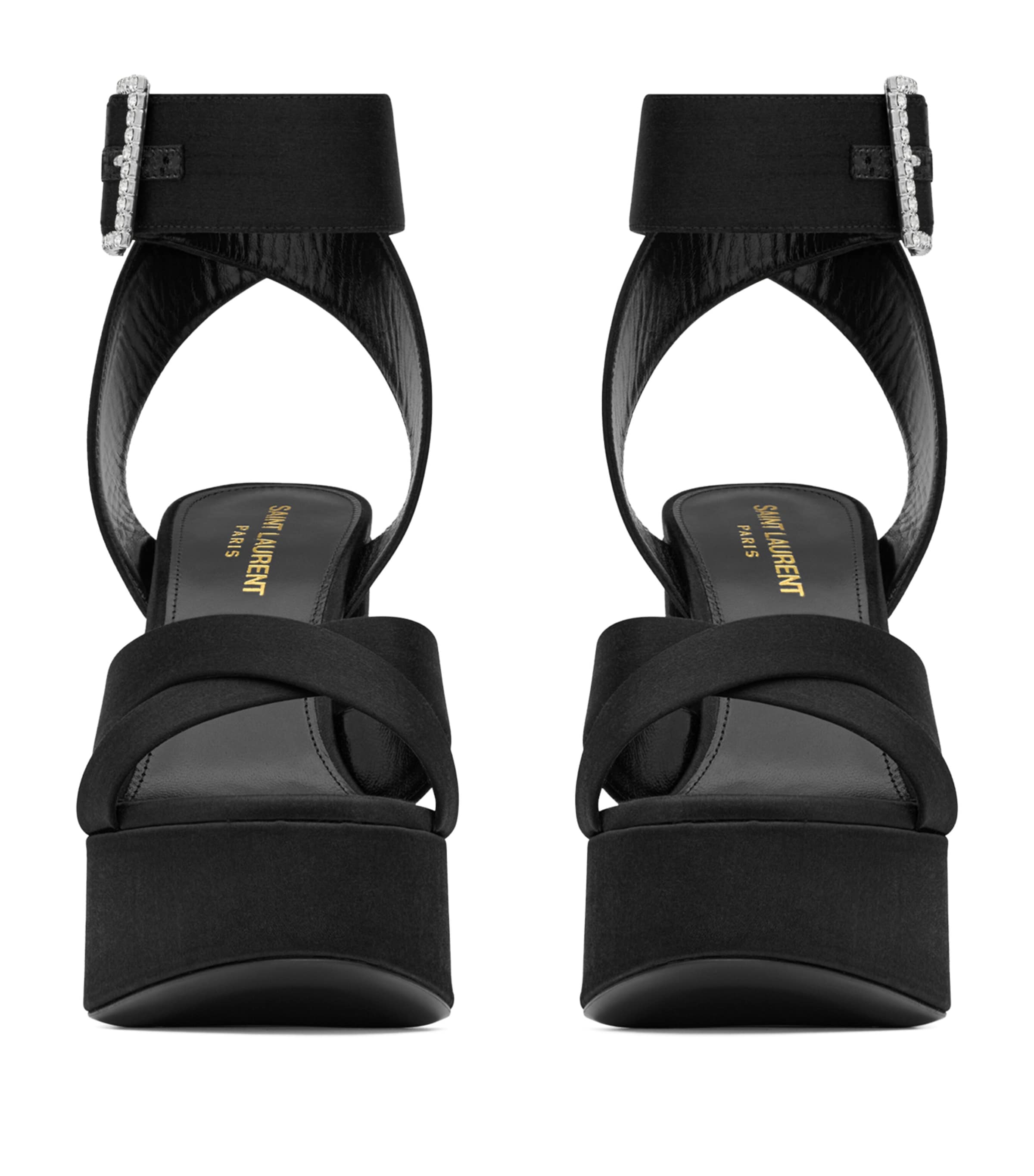Saint Laurent Bianca Platform Sandals 125 Image 3