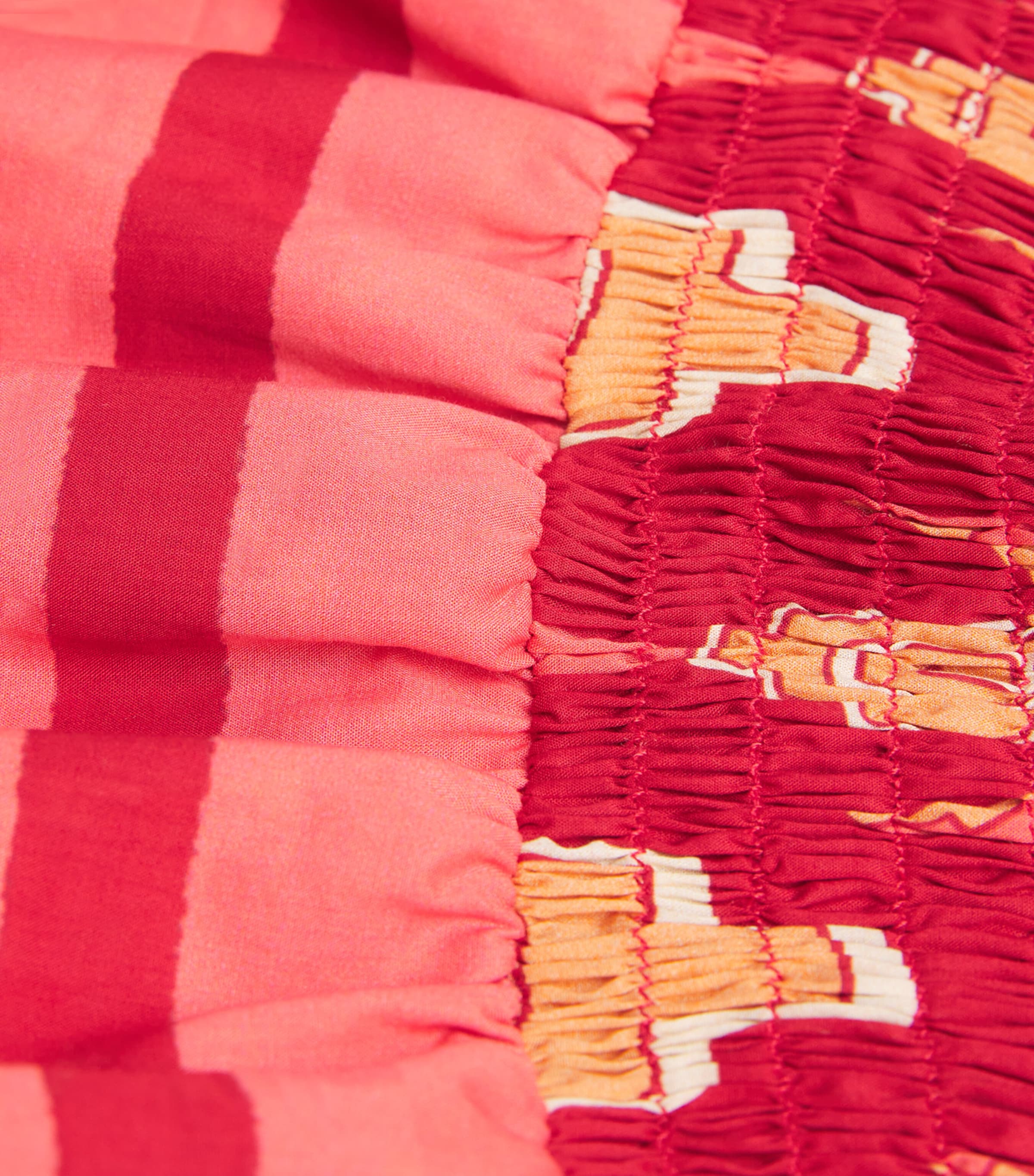 Johanna Ortiz Pink Cotton Raiz Ritual Mini Dress | Harrods US
