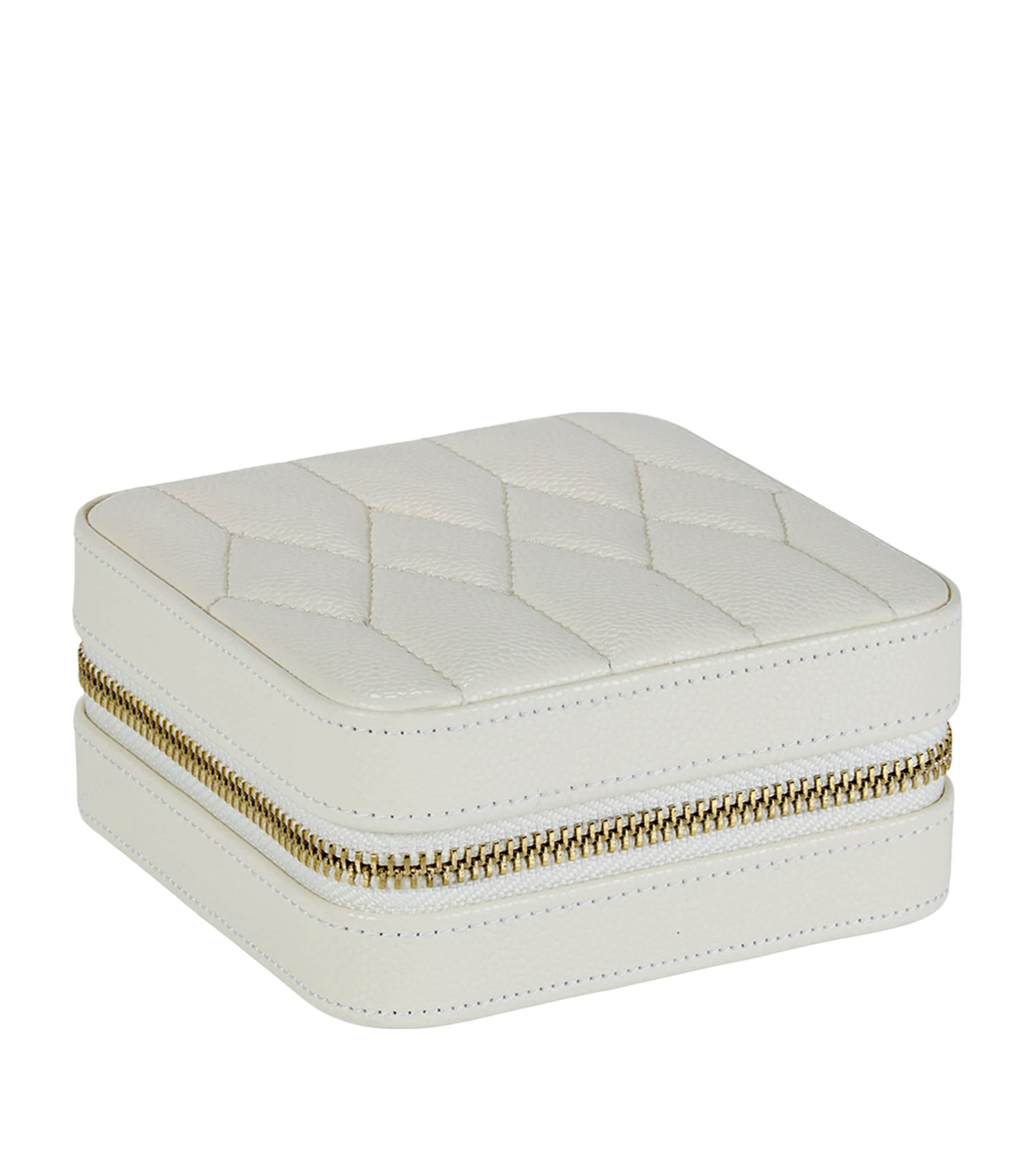 WOLF Lauren Travel Jewellery Case Ivory Image 2