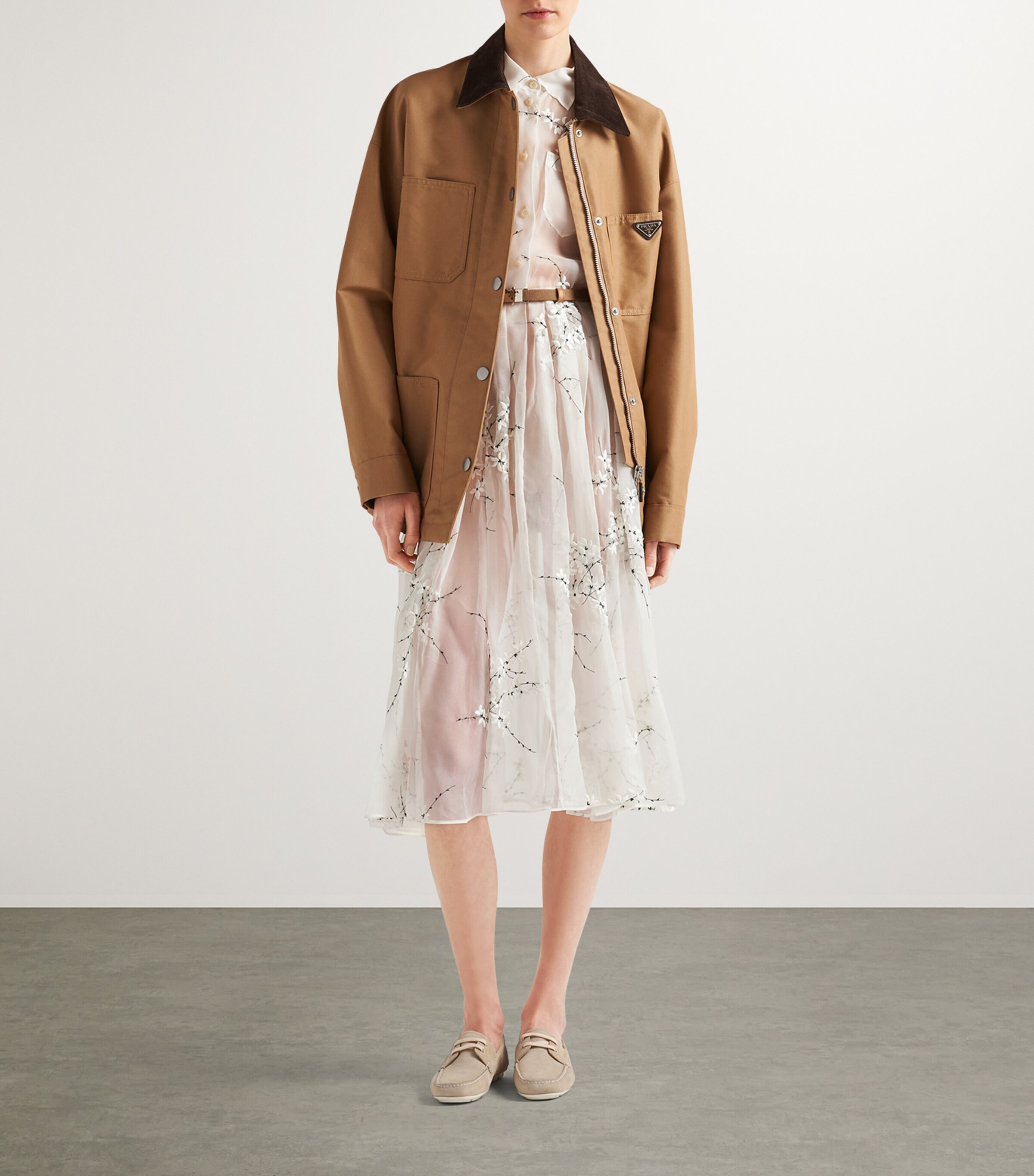 Technical Canvas Triangle Jacket F0040 Image 2