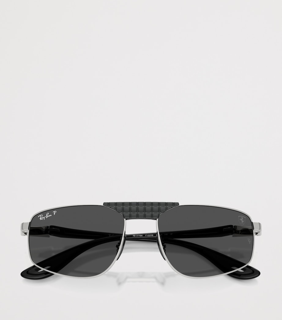 x Scuderia Ferrari RB3776M Irregular Sunglasses F122K8 Image 5