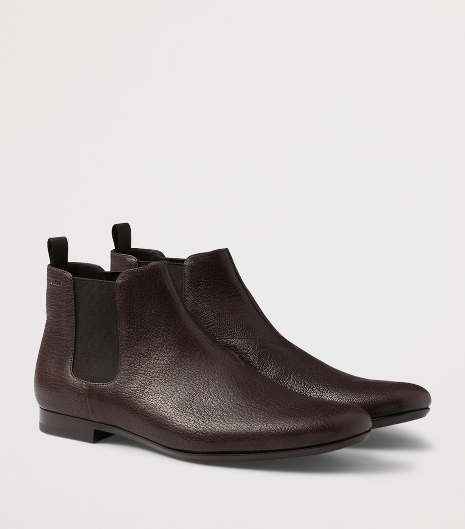 Leather Chelsea Boots F0003 Image 2