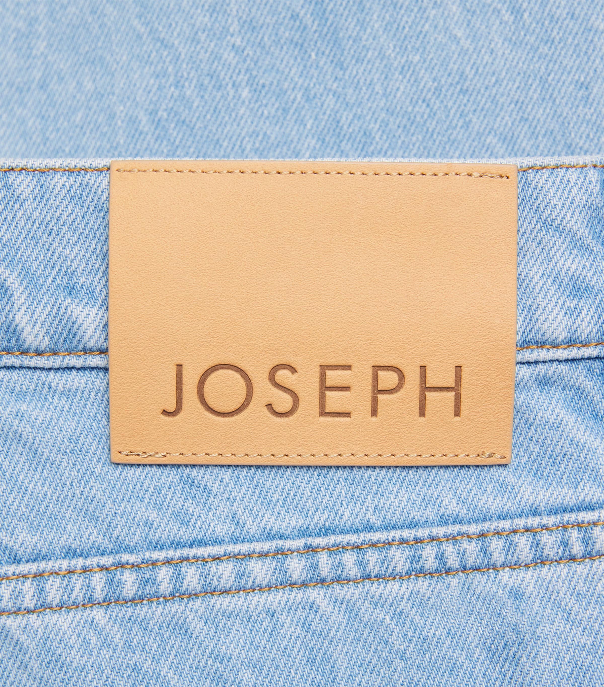 Joseph Womens Chams Straight Jeans Ice Blue Image 6