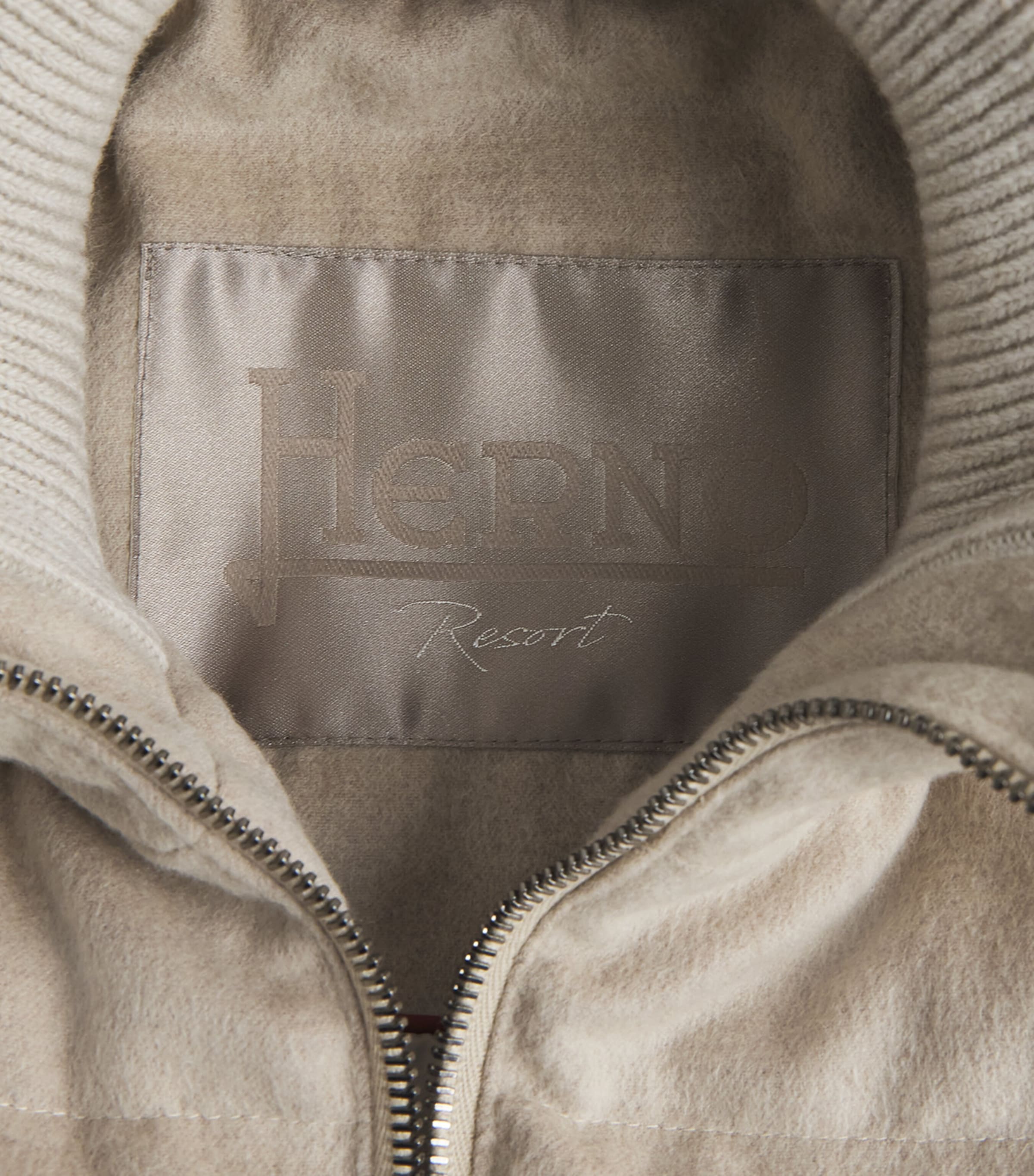 Herno Mens Quilted Hybrid Jacket Chantilly Image 6
