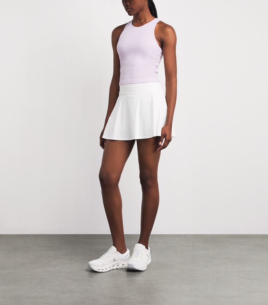 VUORI Womens Pose Plyo Tank Top Lilac Breeze Image 2