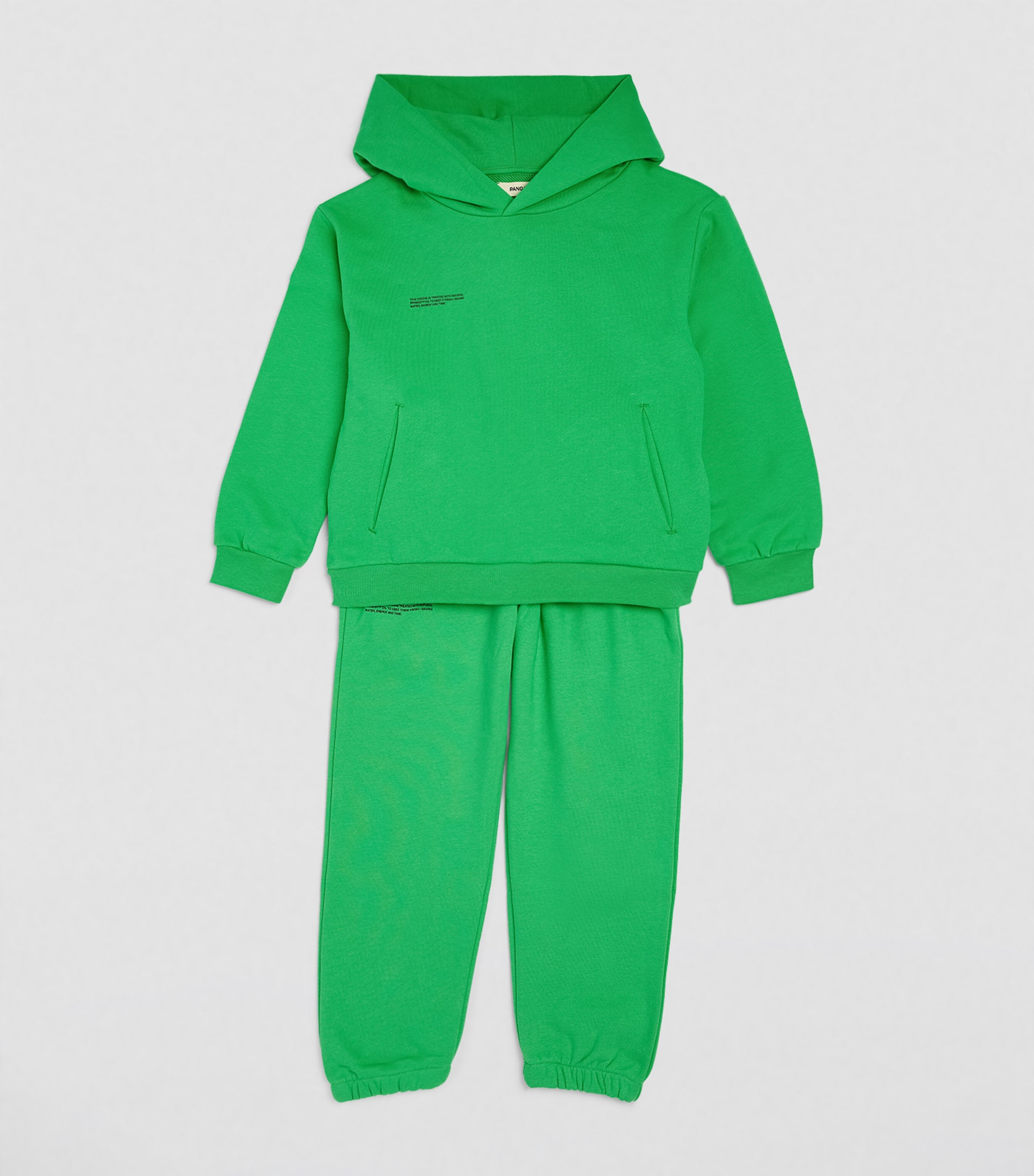 Organic Cotton 365 Hoodie (3-11 Years) JADE GREEN Image 2