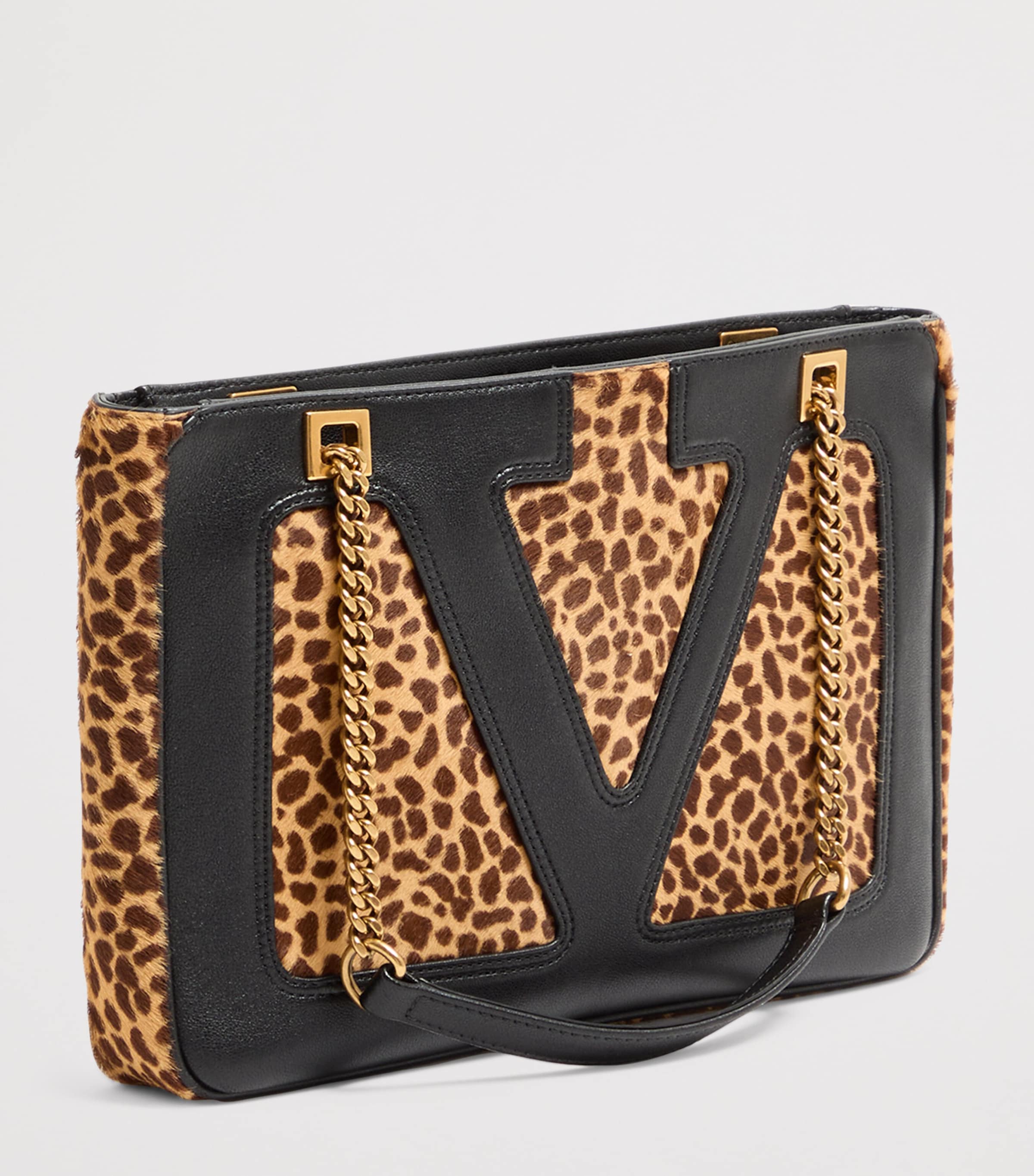 Small Calf Hair Viva Superstar Tote Bag C2J Image 2