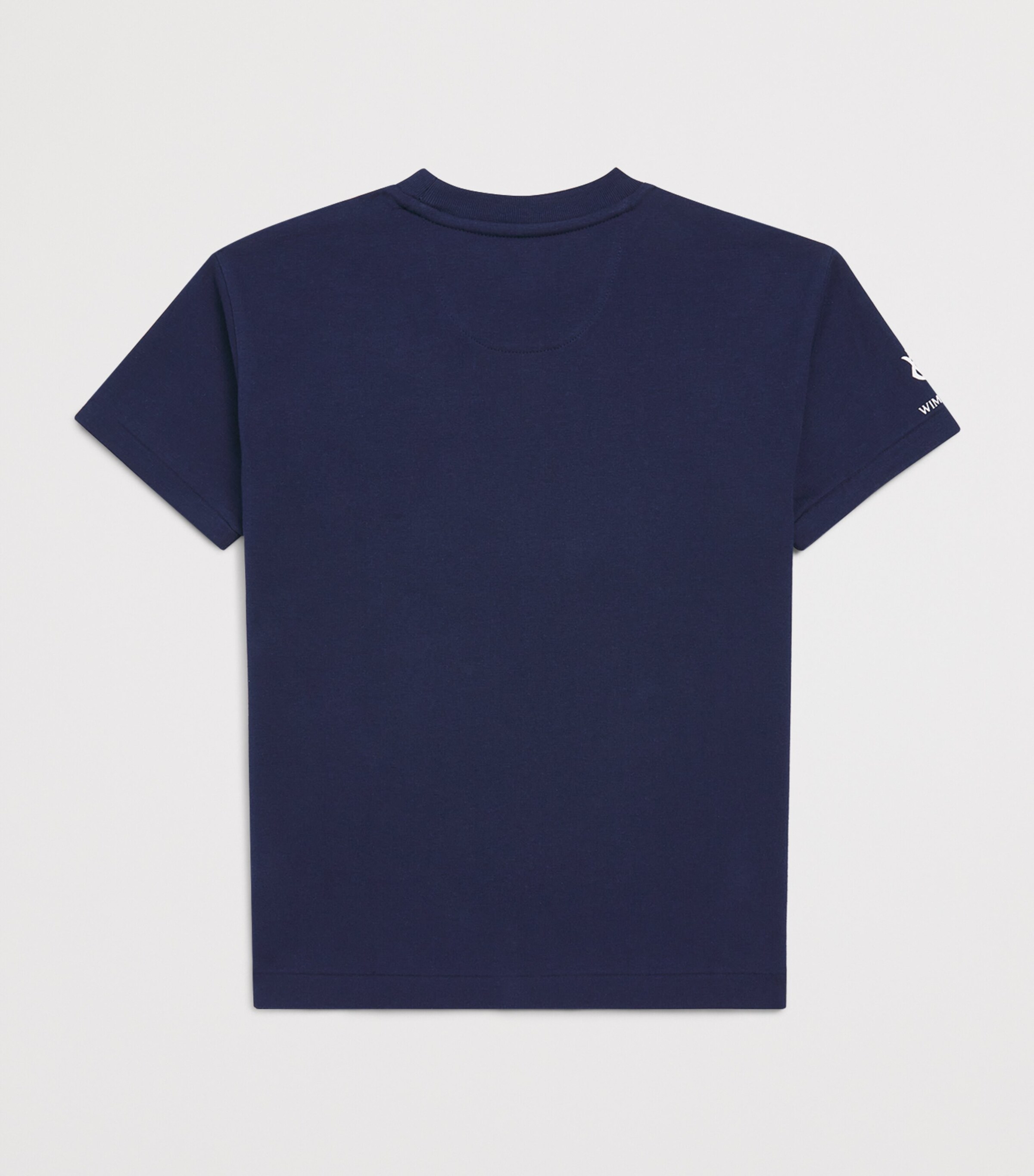 Ralph Lauren Kids x Wimbledon T-Shirt (2-7 Years) Navy Image 2