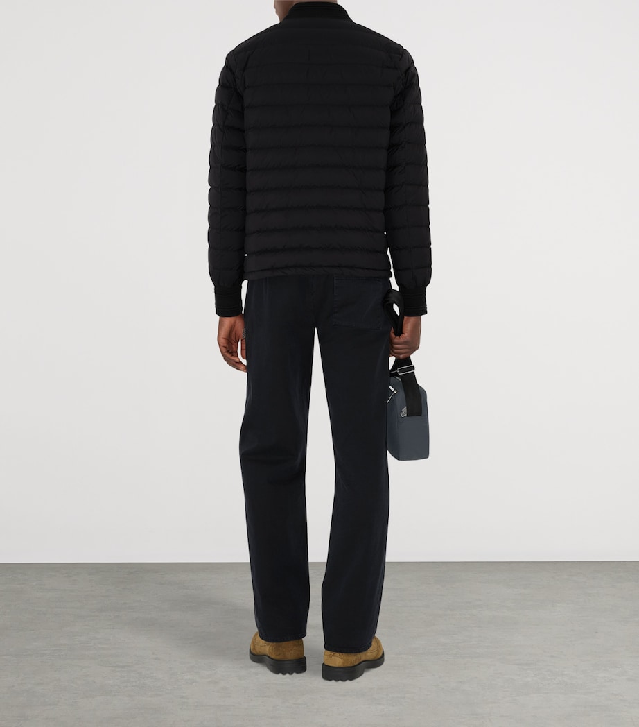 Nylon Puffer Jacket BLACK Image 4