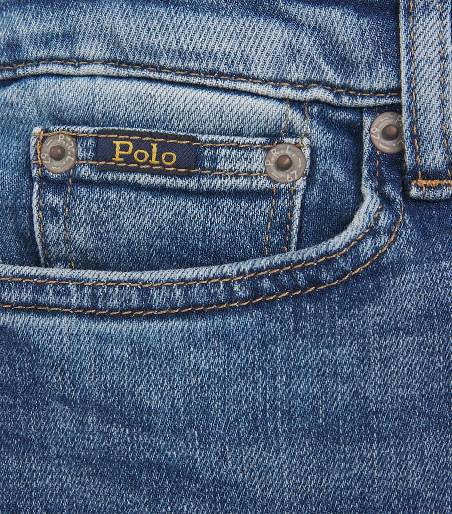 Ralph Lauren Kids Flared Jeans (7-16 Years) Kindal Wash Image 3