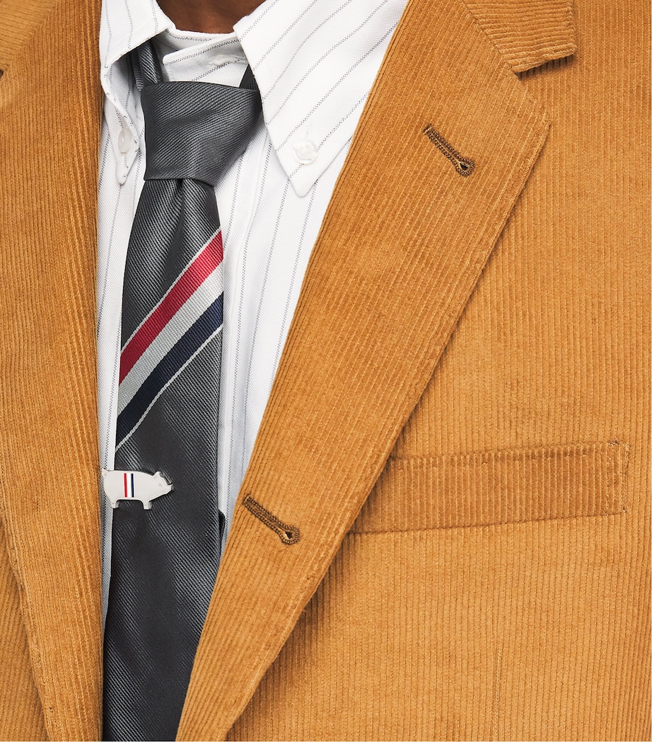 Sterling Silver Pig Tie Bar SILVER Image 2