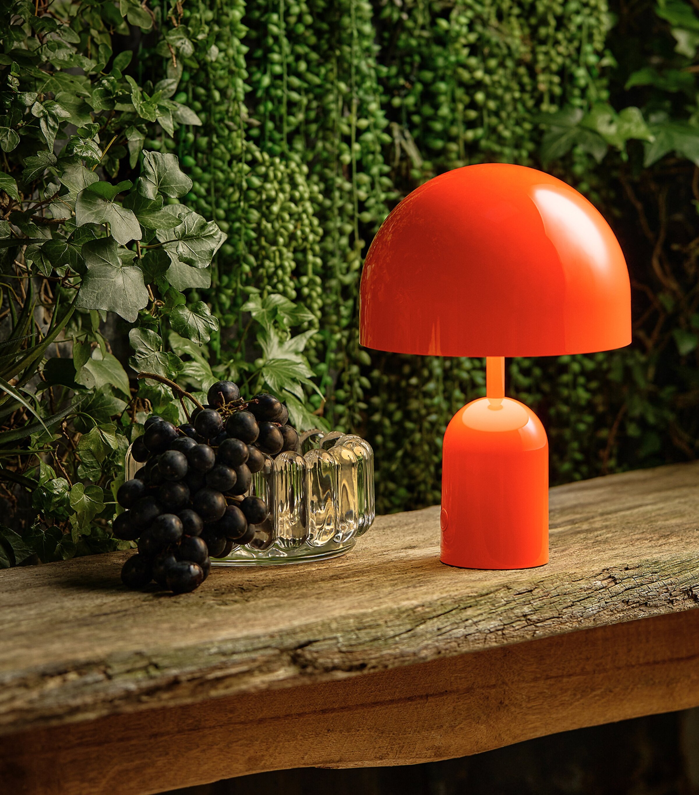 Portable Bell Table Lamp FLUORESCENT ORANGE Image 8
