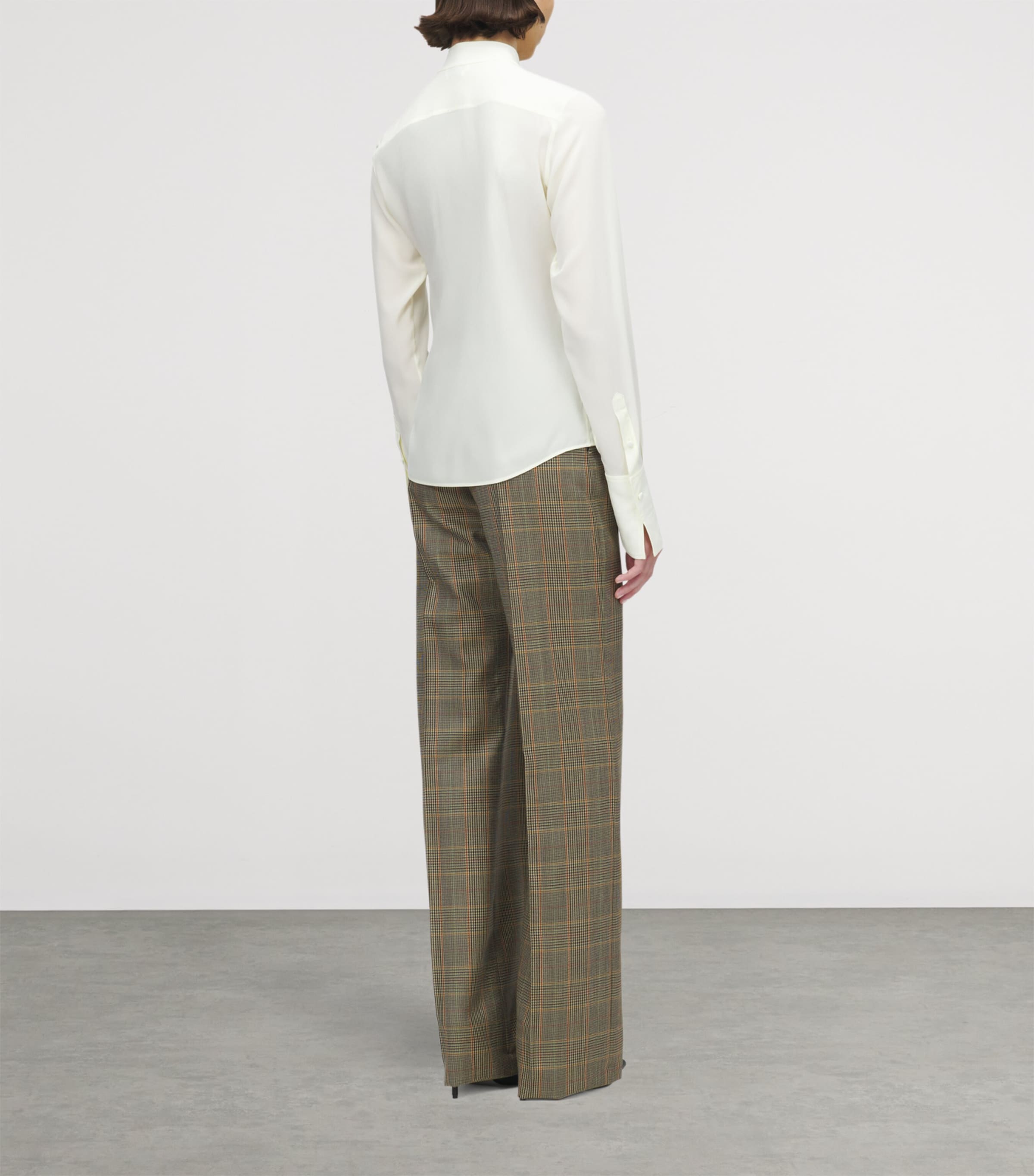 Silk Ruffle Blouse 9311 Image 4