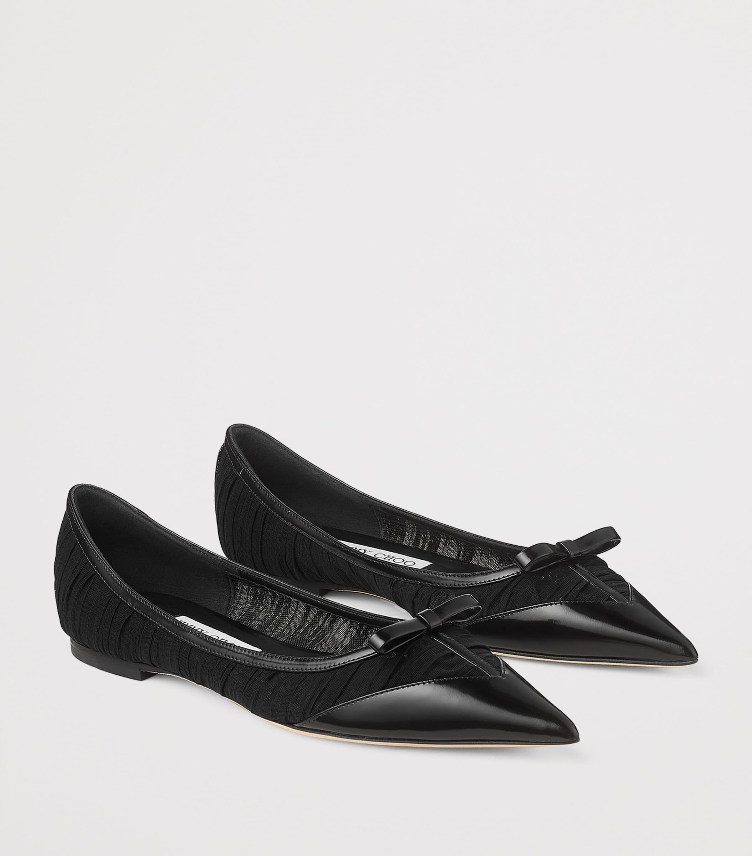 Love Tulle Flats BLACK/BLACK Image 2